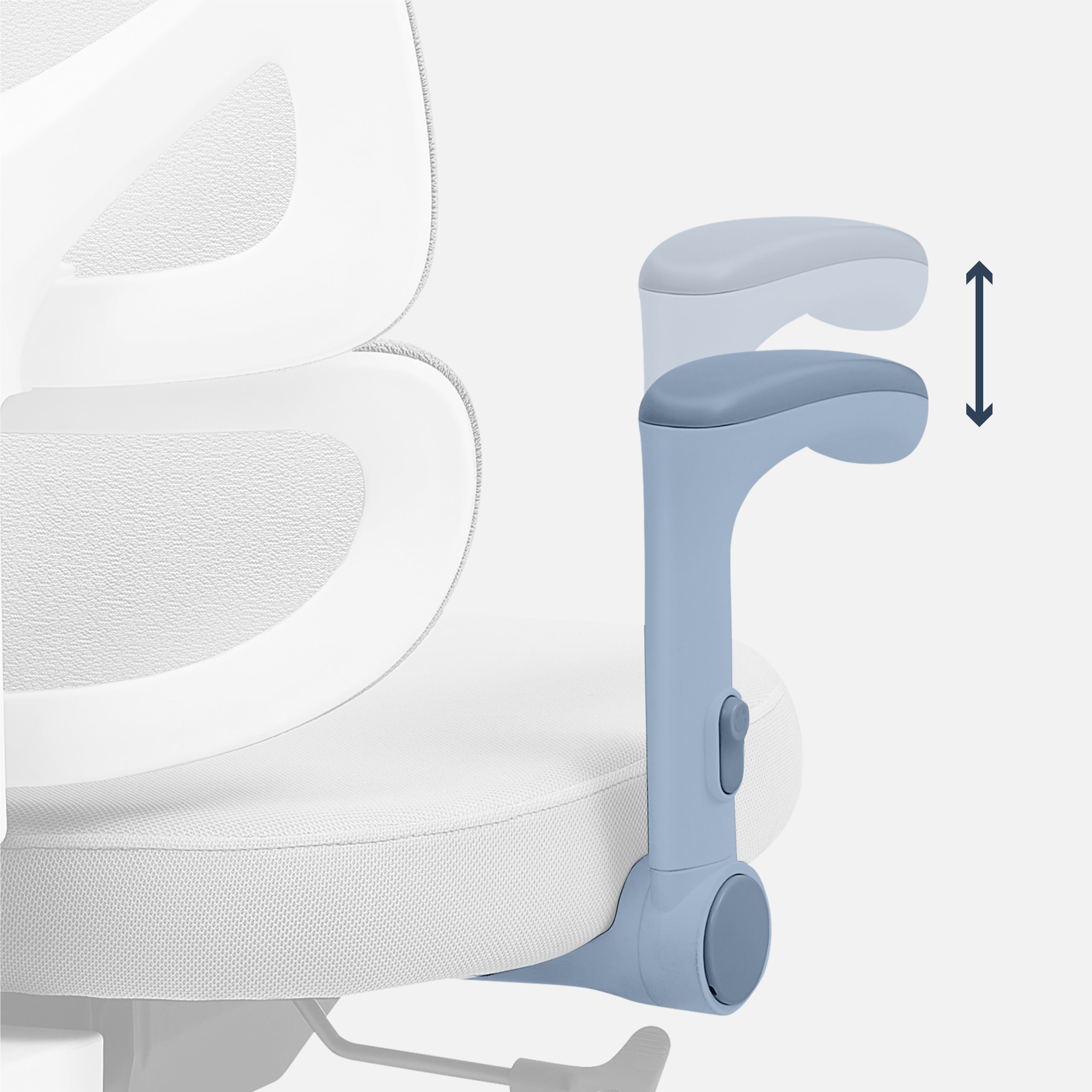 Ergonomische Armlehnen