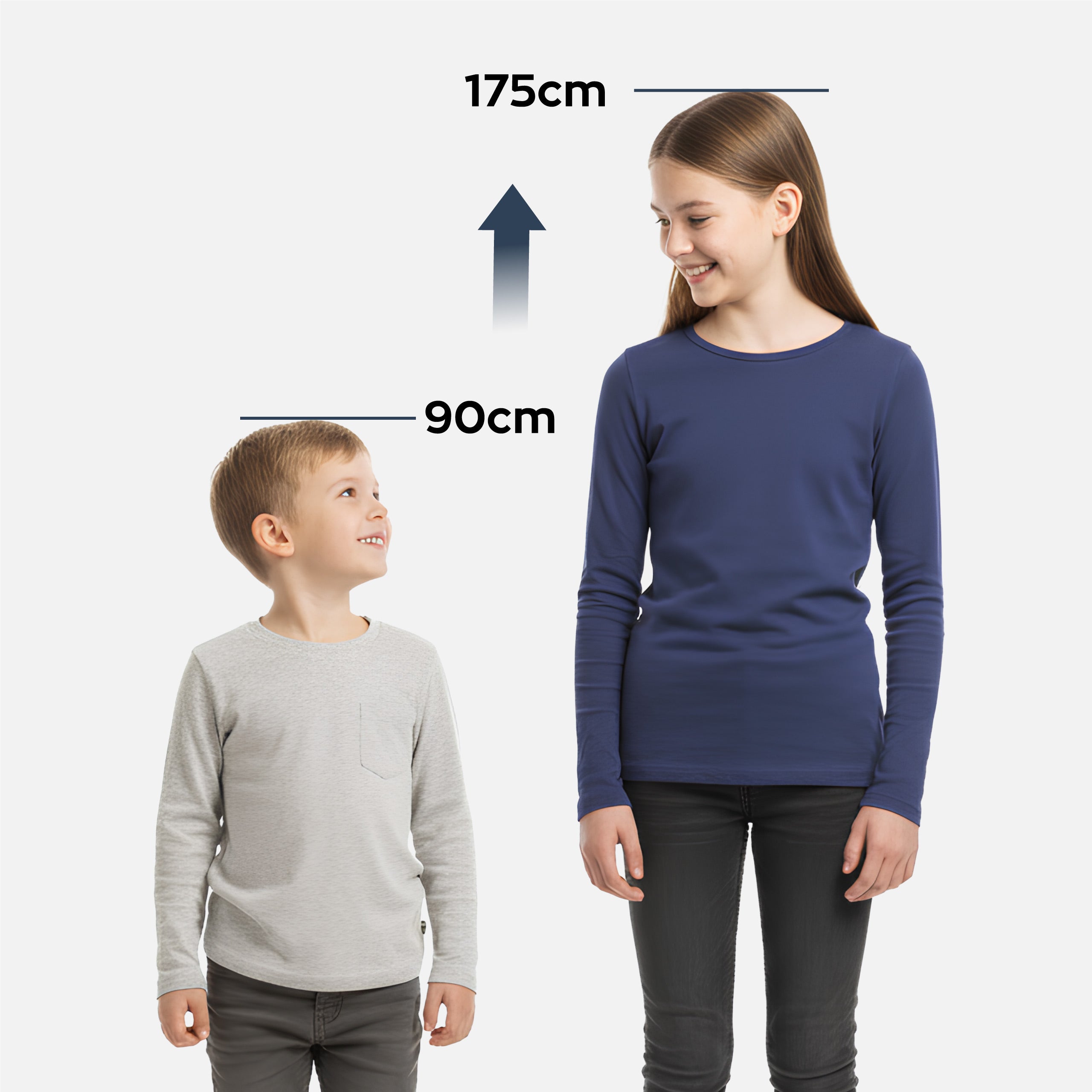 Anpassung an die Körpergröße des Kindes