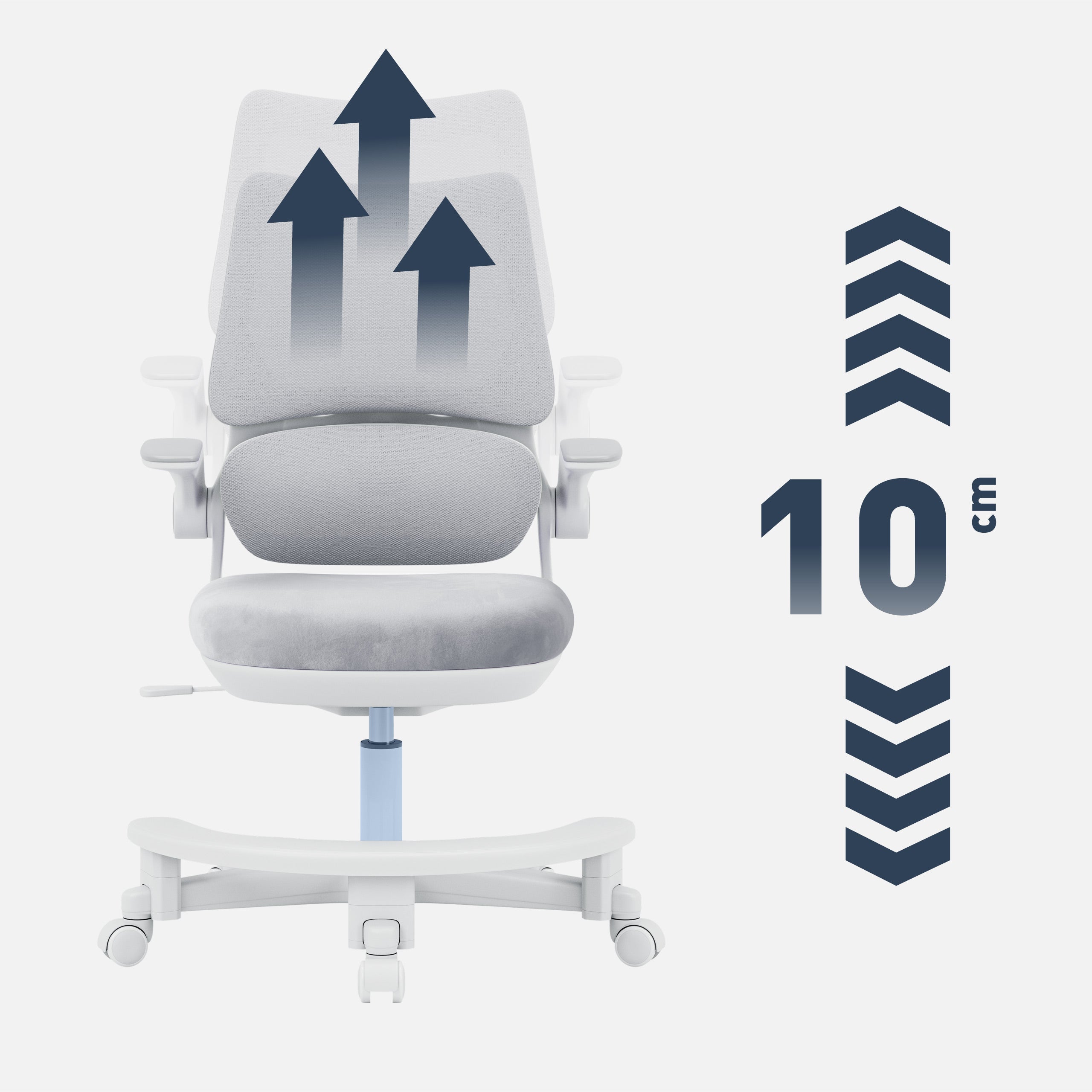 Mark Adler Junior 5.7 Grauer Kinderschreibtischstuhl 