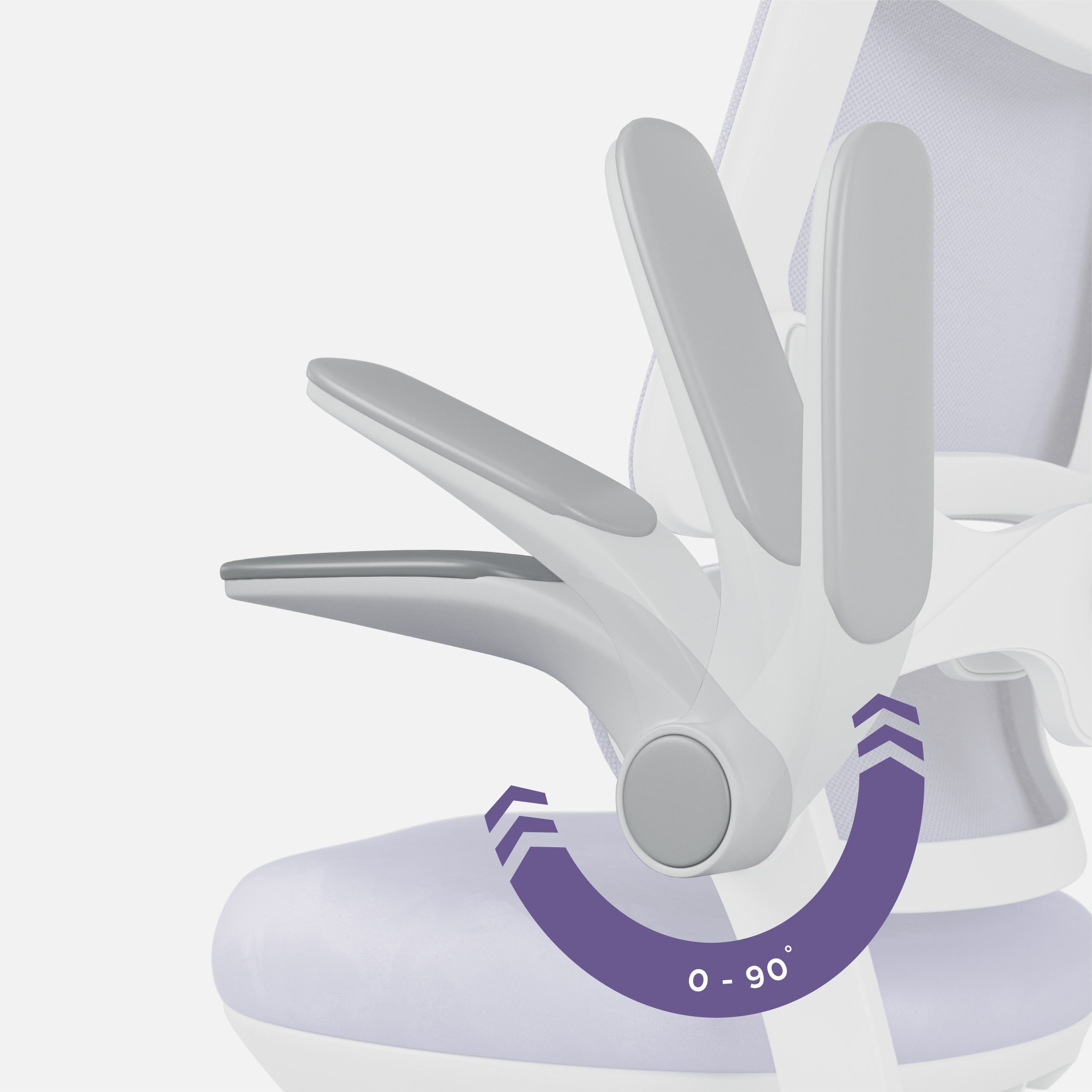 Mark Adler Junior 5.7 Lila Kinderschreibtischstuhl 