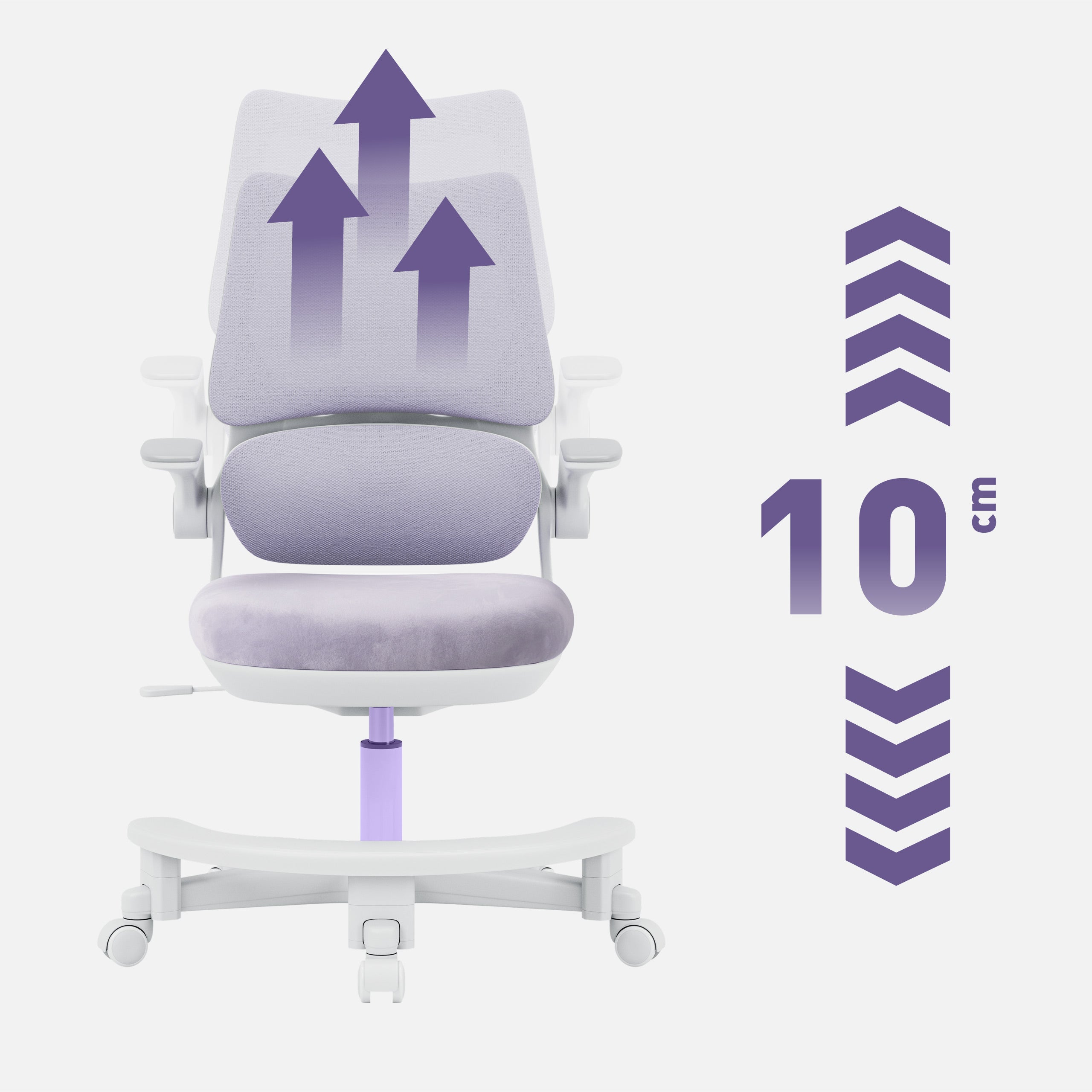 Mark Adler Junior 5.7 Lila Kinderschreibtischstuhl 