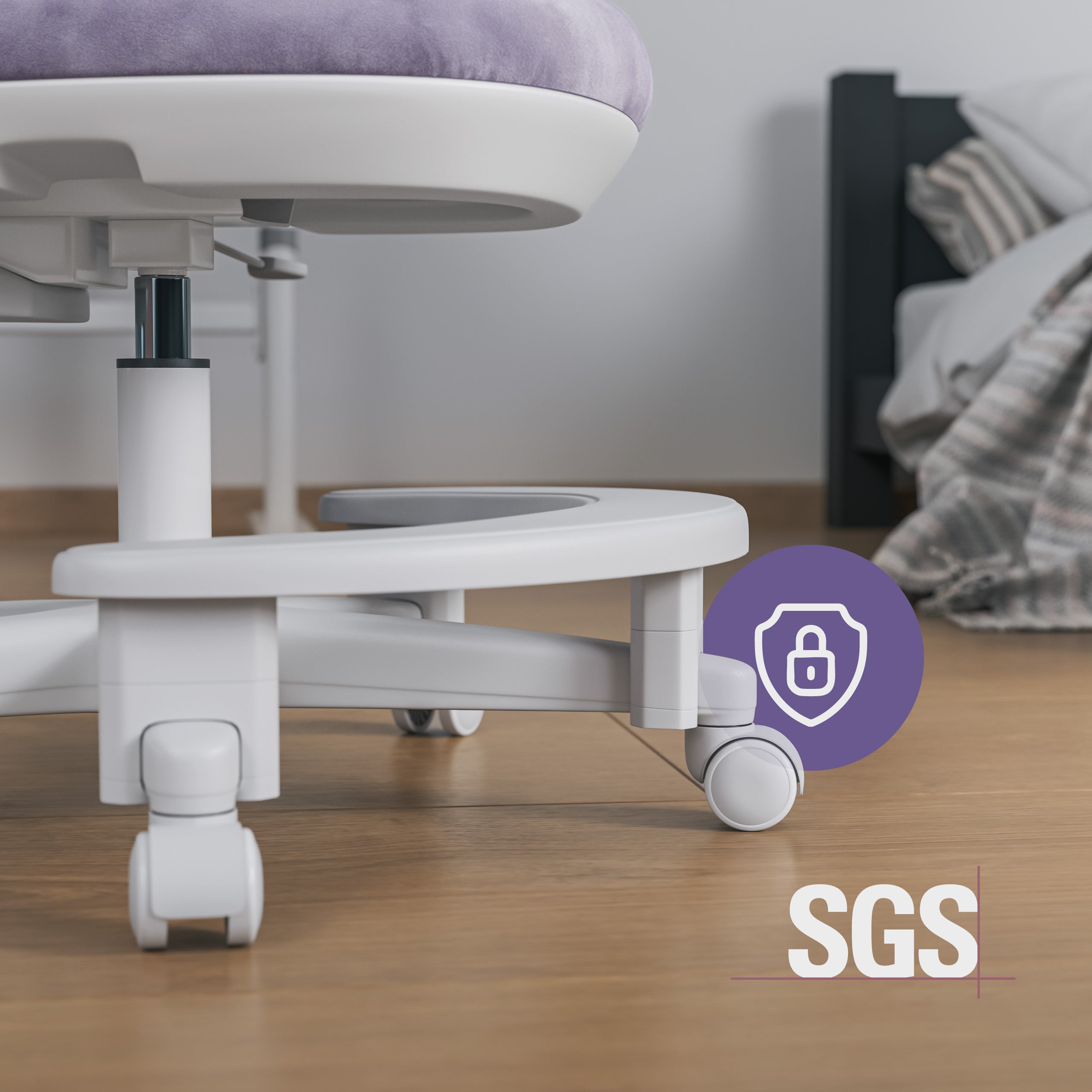 Mark Adler Junior 5.7 Lila Kinderschreibtischstuhl 