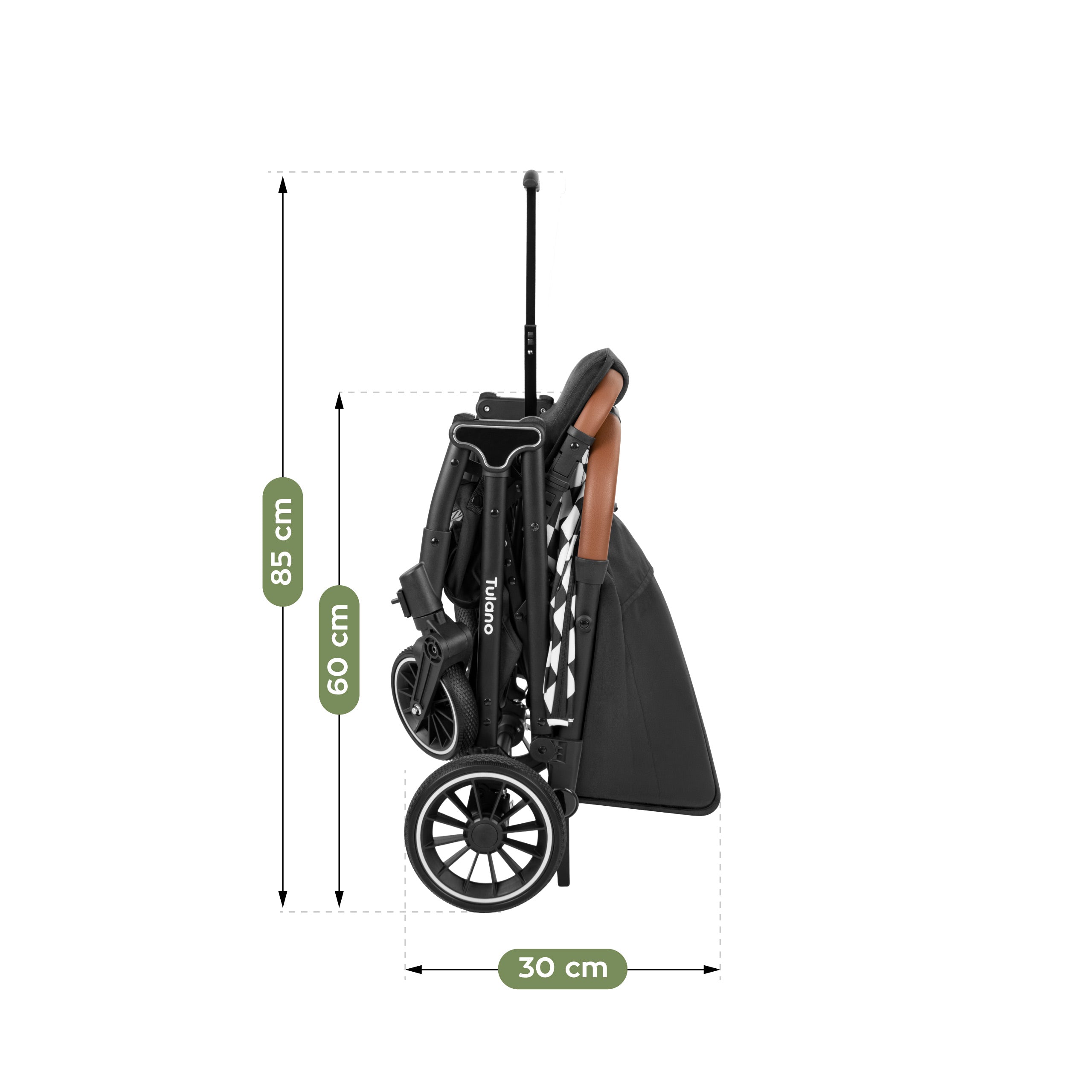 Kinderwagen Tulano Lagos 35 Black