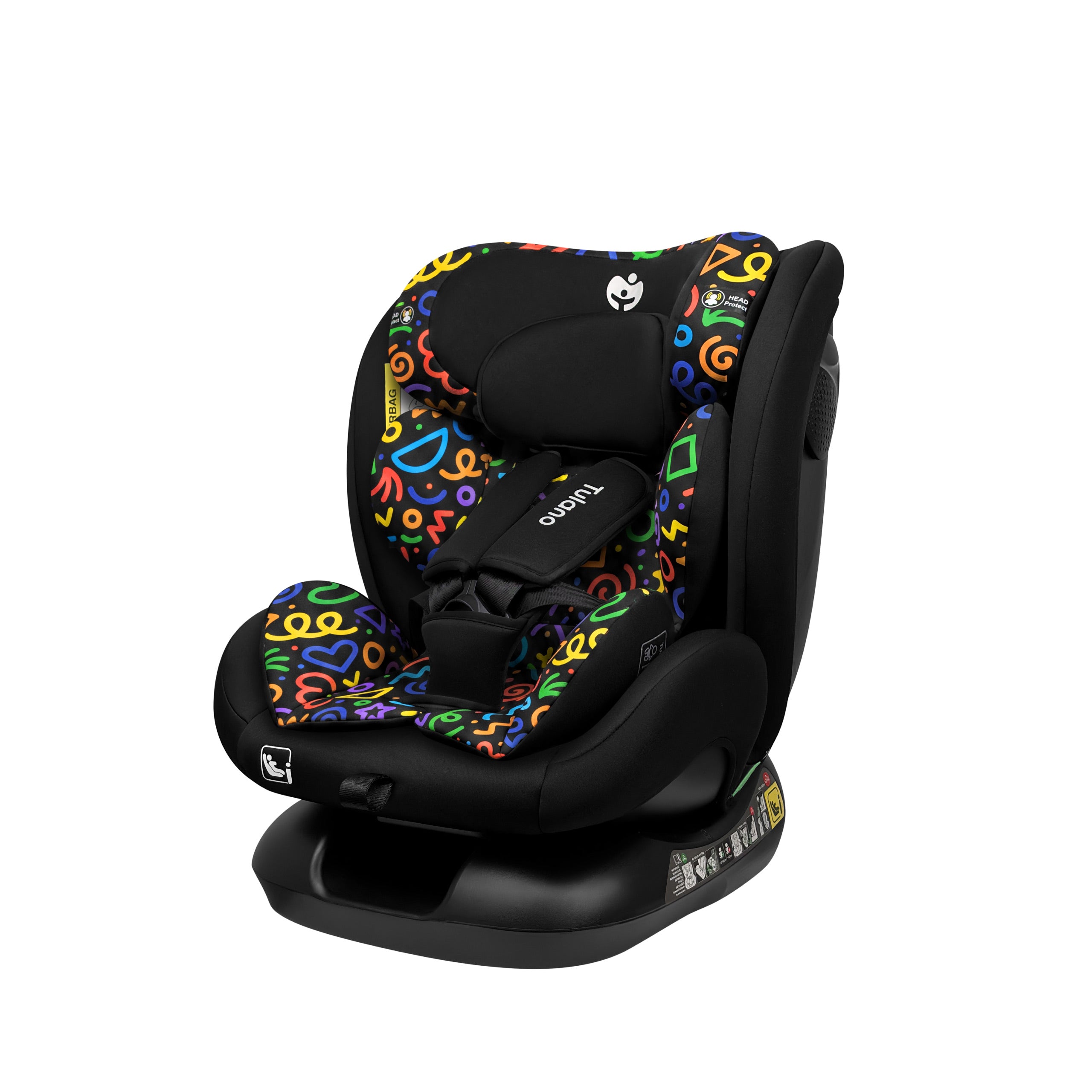 Kindersitz Tulano Loom 15 Black Loco