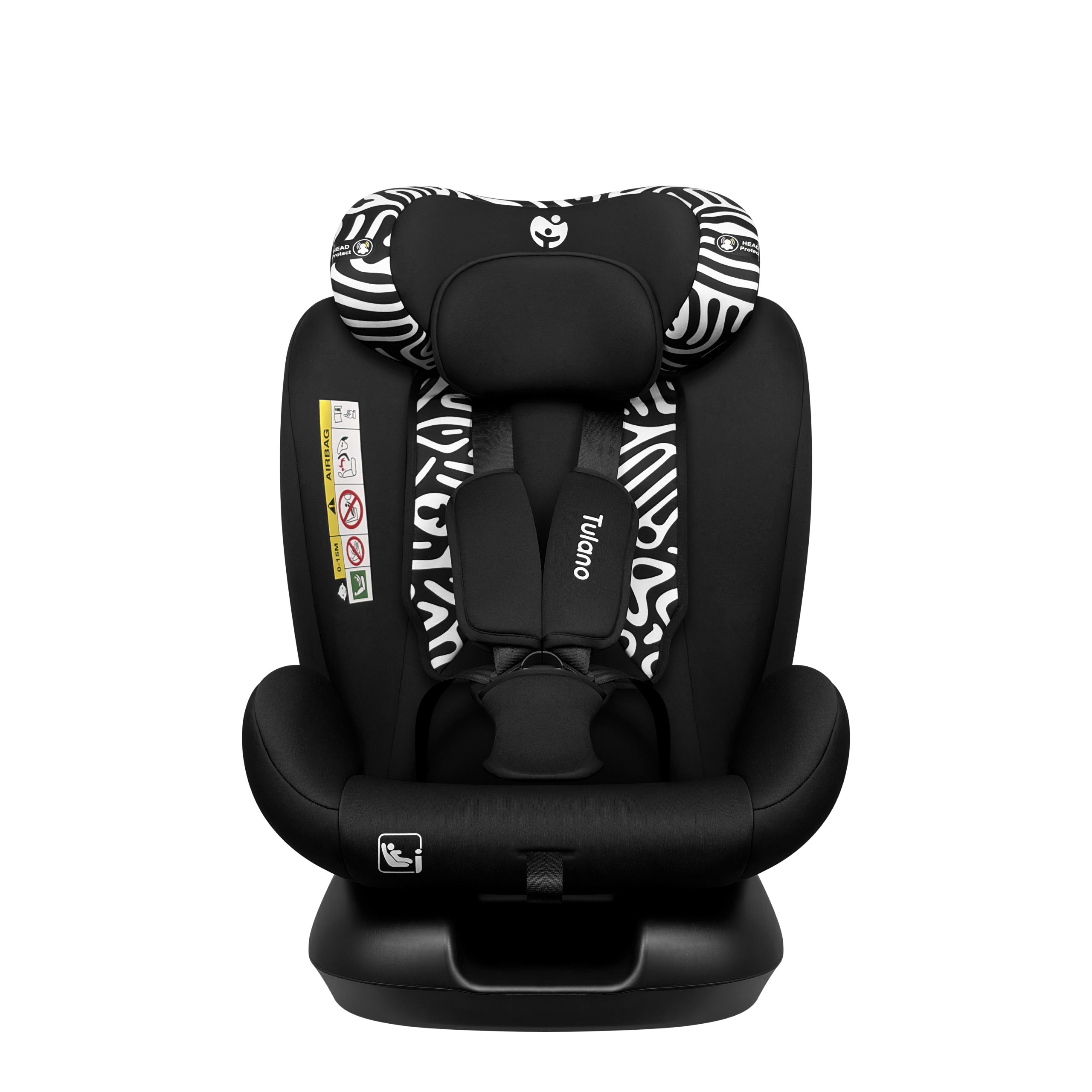 Kindersitz Tulano Loom 15 Black Mono