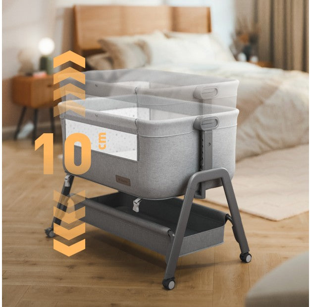 3-in-1-Reisebett Tulano Dream 50 Hell-Grau