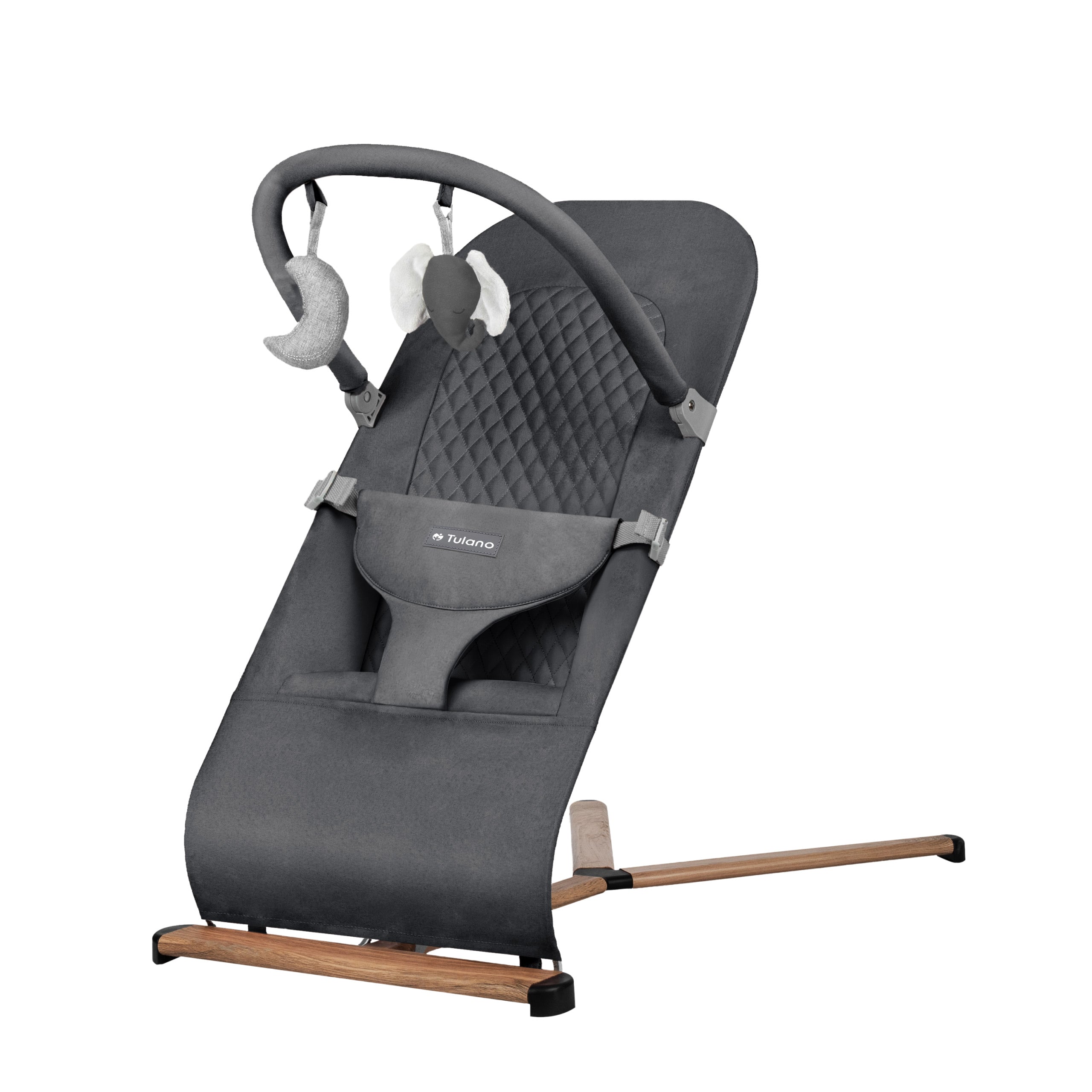 Babywippe Babyschaukel Beige Tulano Moon 30 Graphite