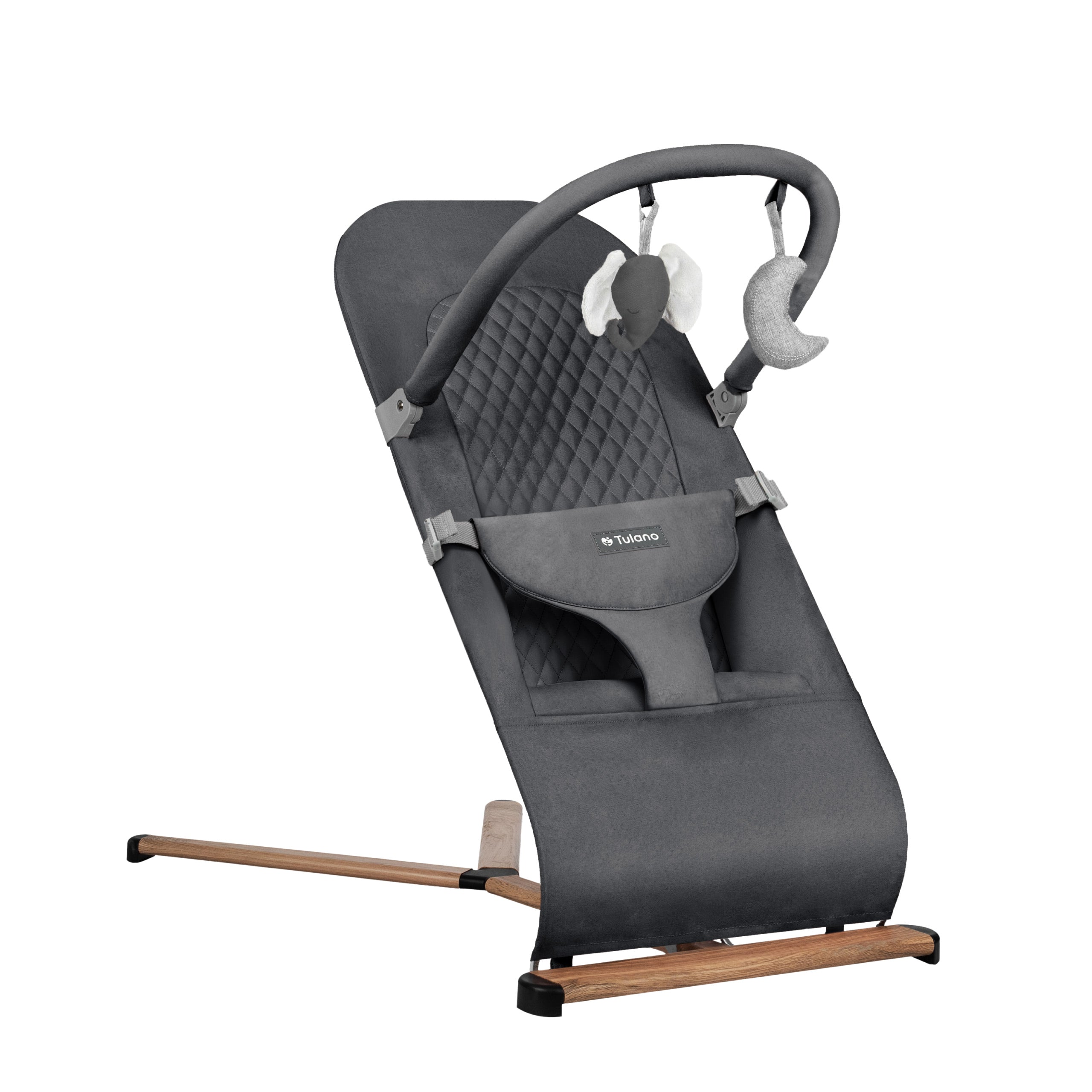 Babywippe Babyschaukel Beige Tulano Moon 30 Graphite