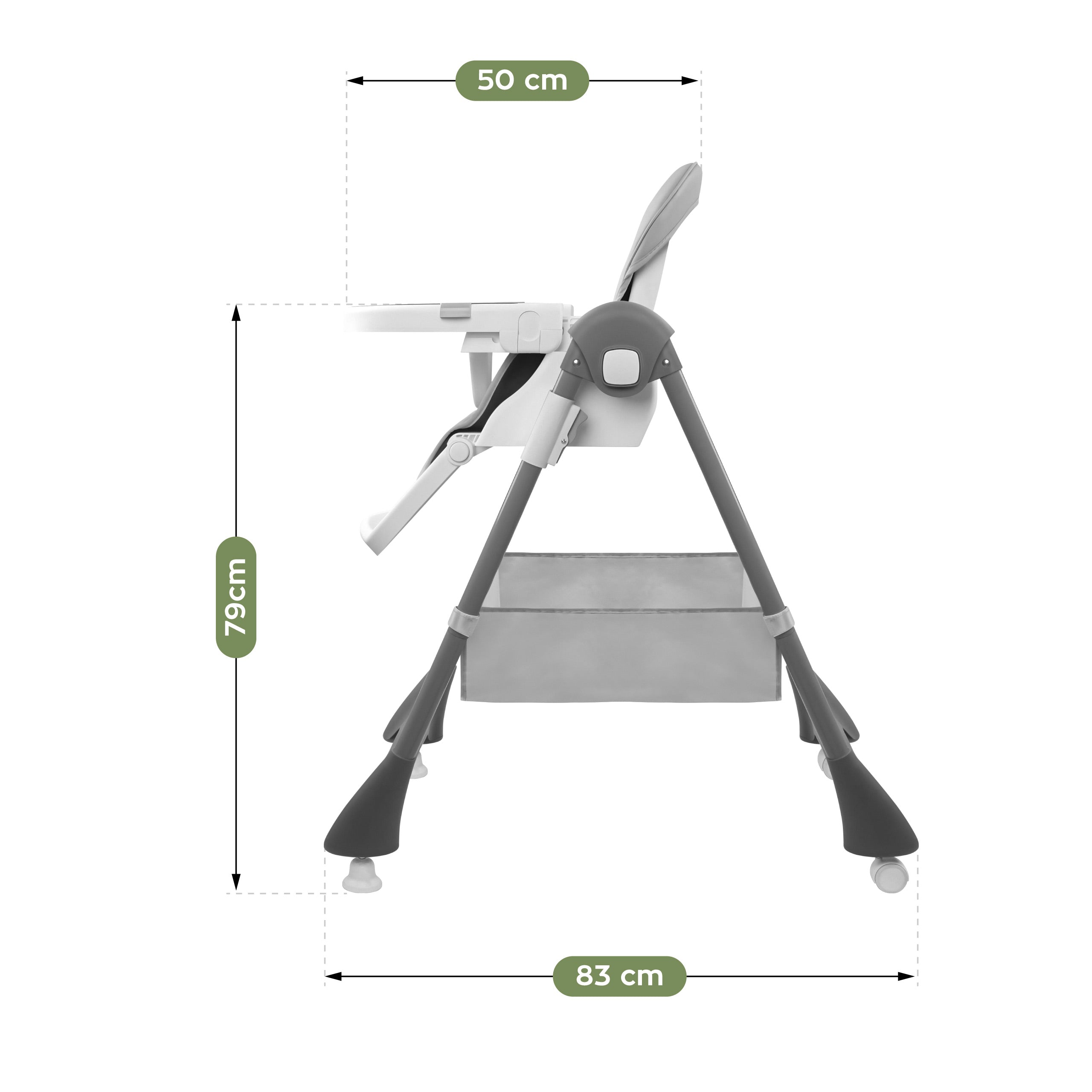 Tulano Morsel 30 Faltbarer Hochstuhl 