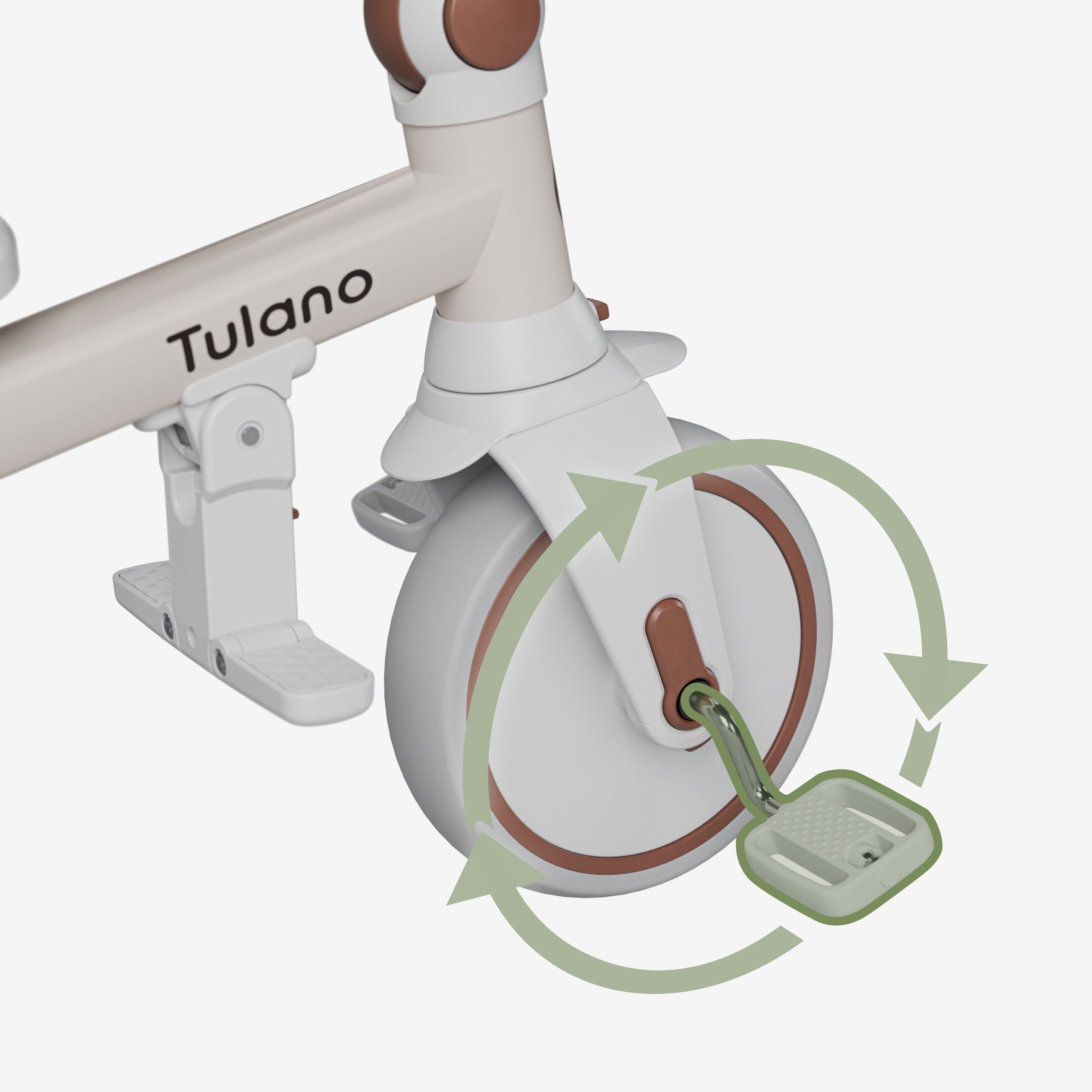 Tulano 4-in-1 Noah 35 Beige Dreirad