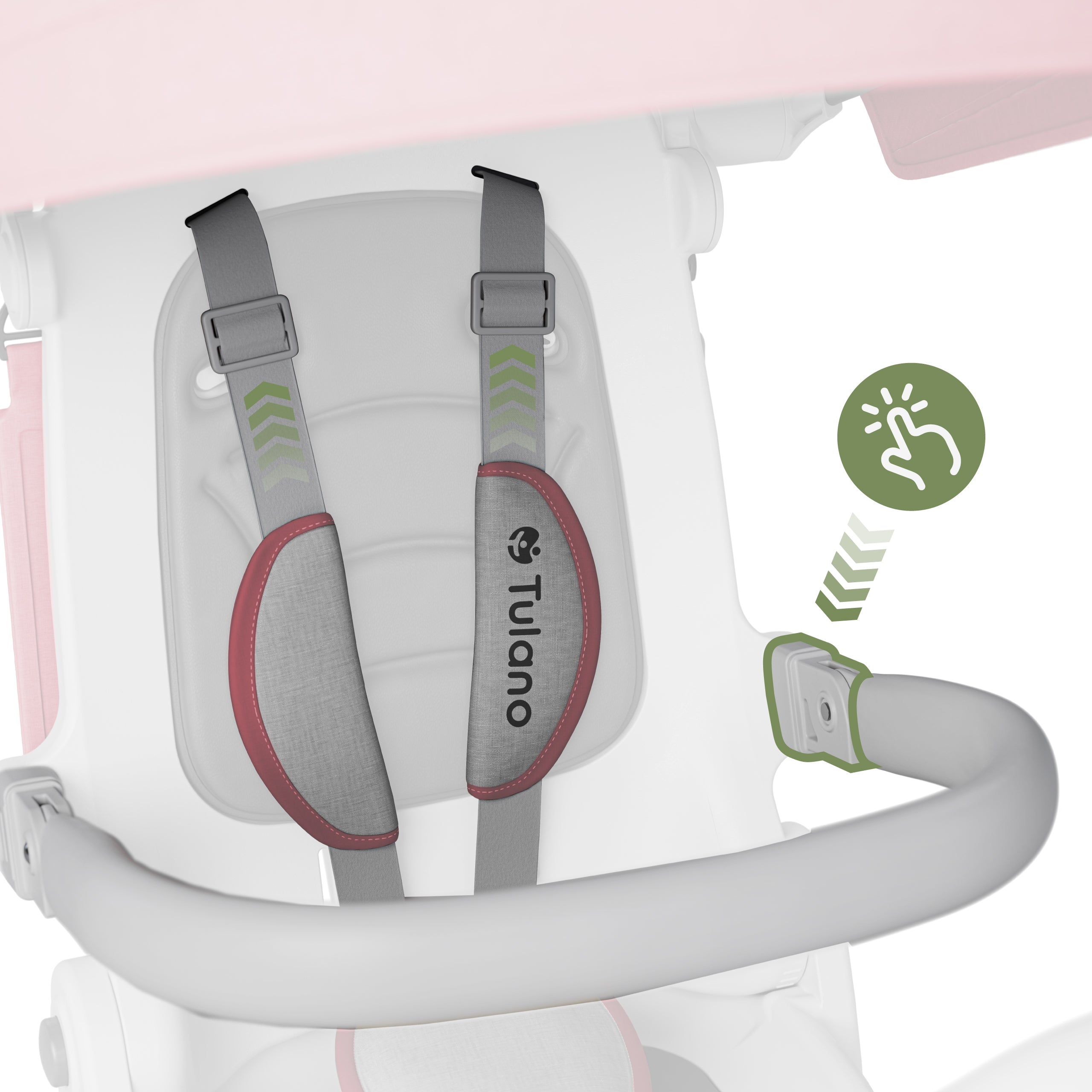 Tulano 4-in-1 Noah 35 Pinkes Dreirad