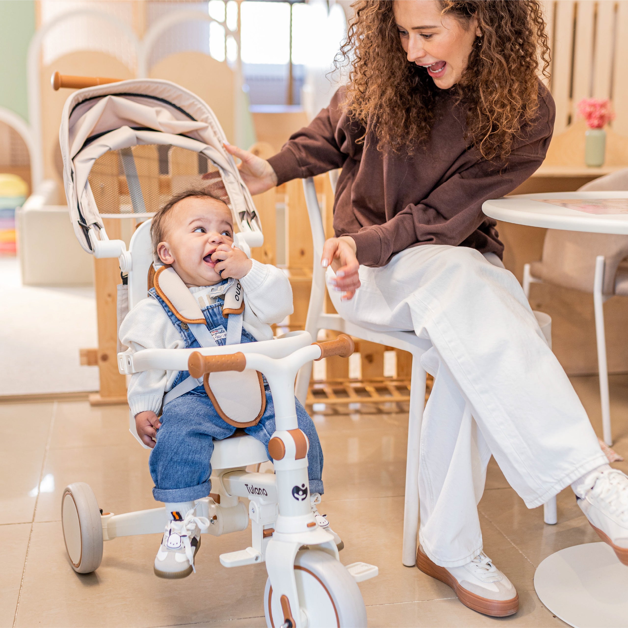 Tulano 4-in-1 Noah 35 Beige Dreirad