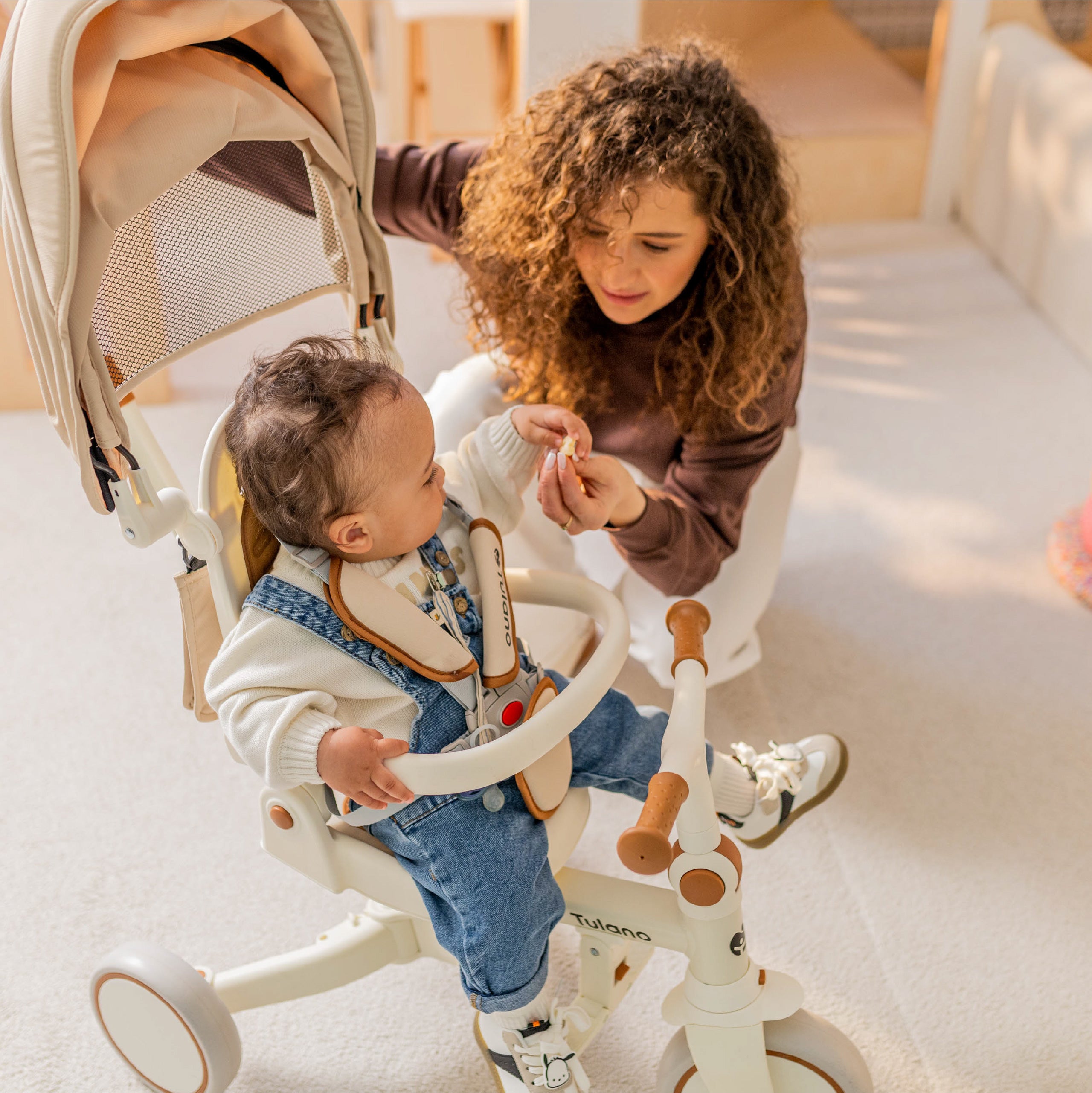 Tulano 4-in-1 Noah 35 Beige Dreirad