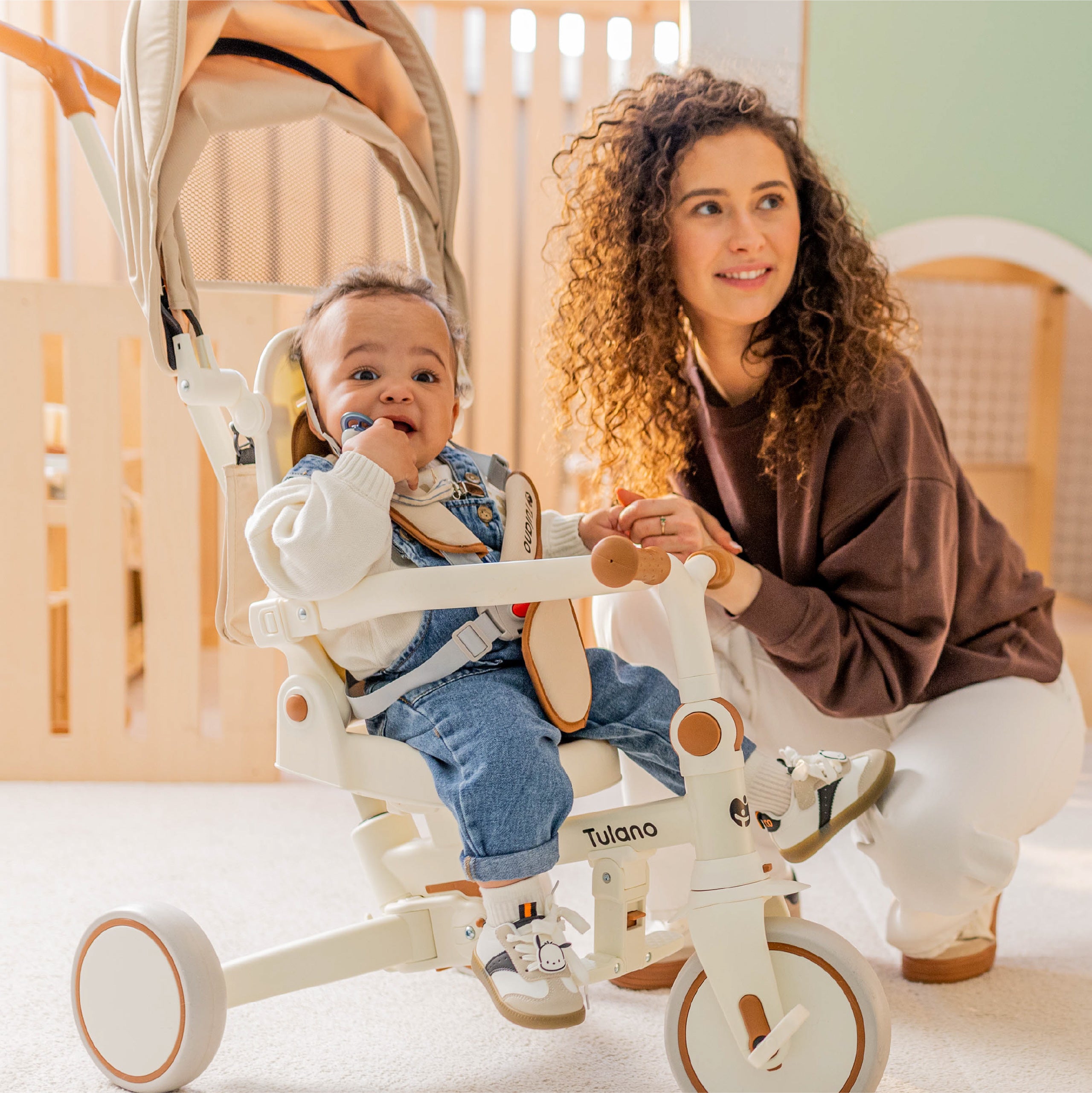 Tulano 4-in-1 Noah 35 Beige Dreirad