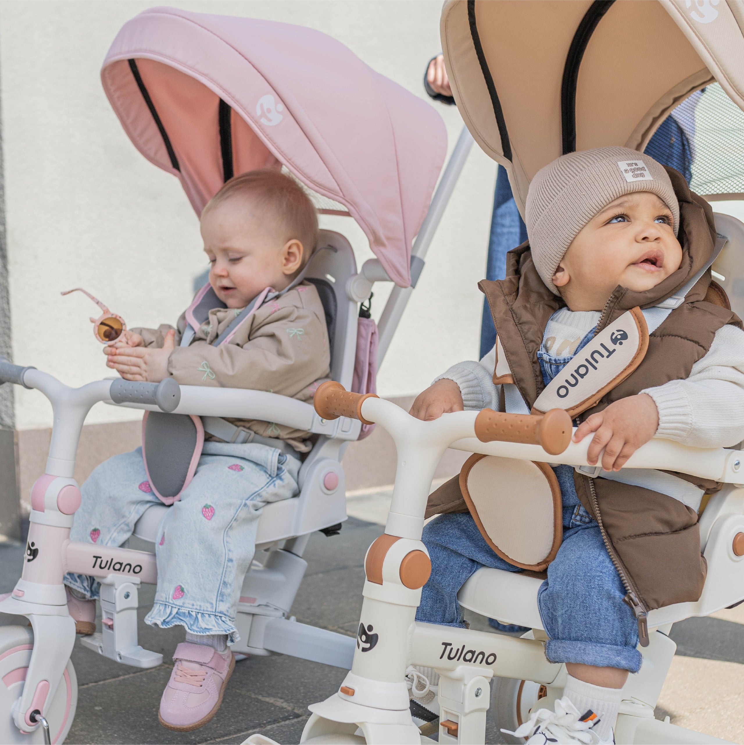 Tulano 4-in-1 Noah 35 Pinkes Dreirad