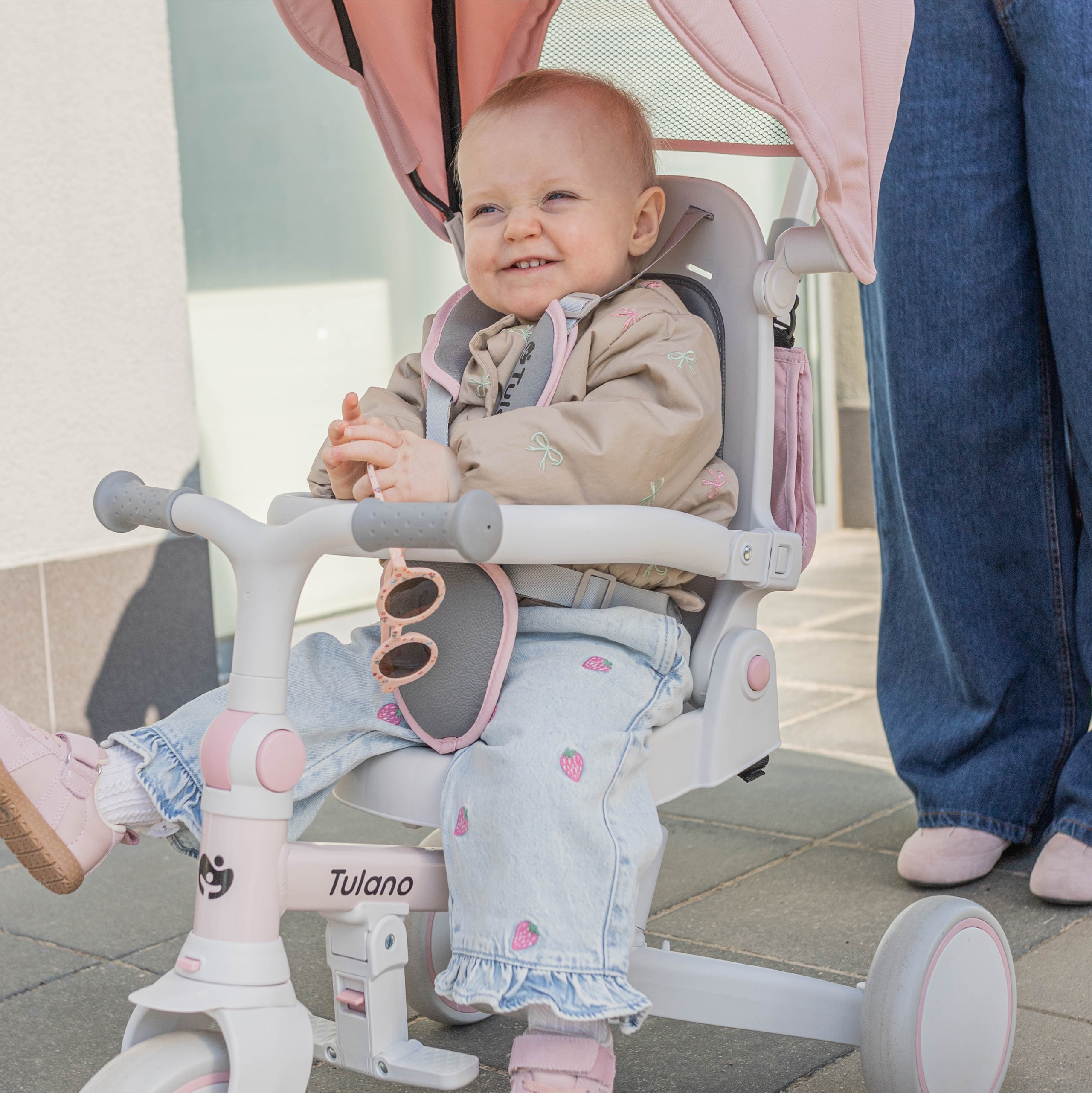 Tulano 4-in-1 Noah 35 Pinkes Dreirad