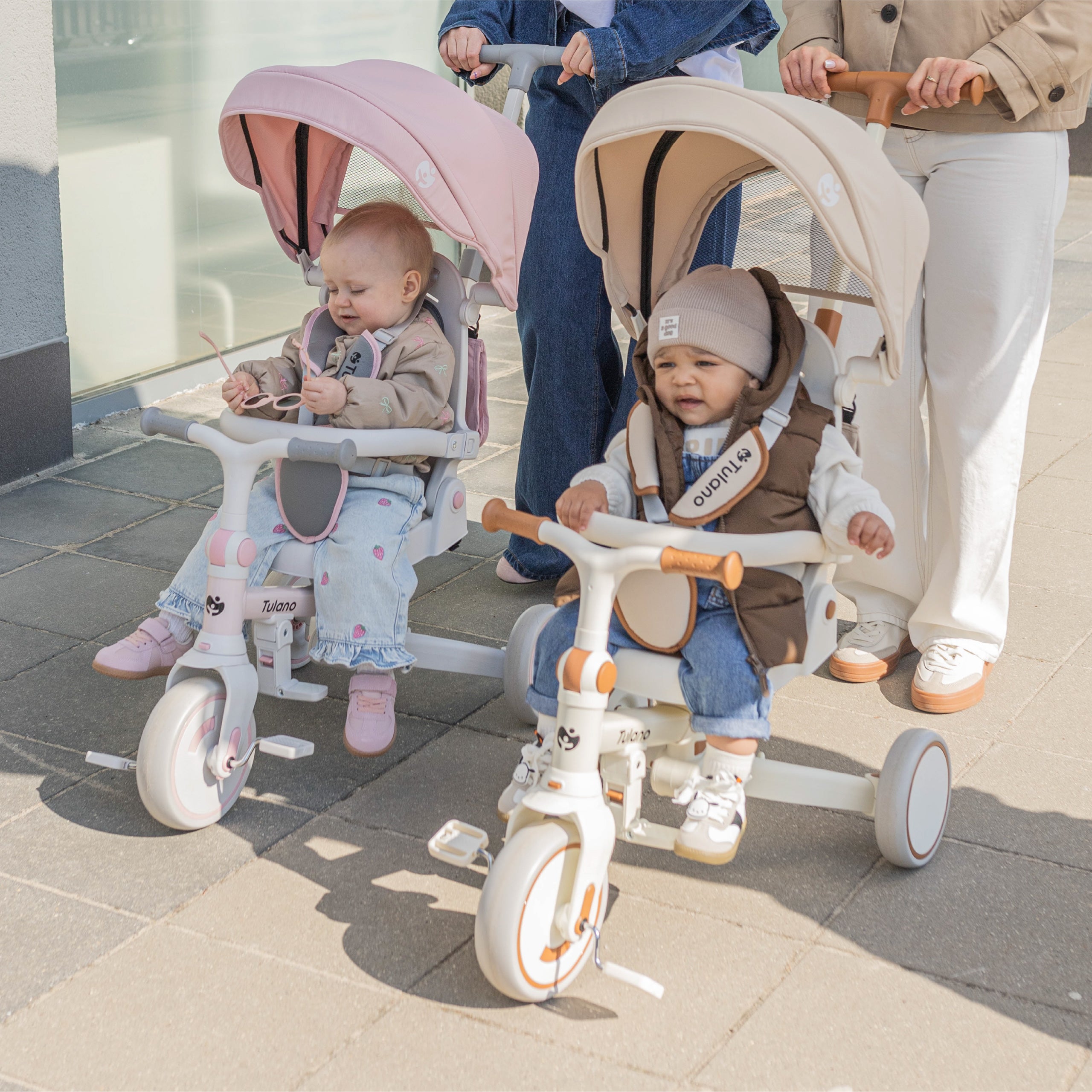 Tulano 4-in-1 Noah 35 Pinkes Dreirad