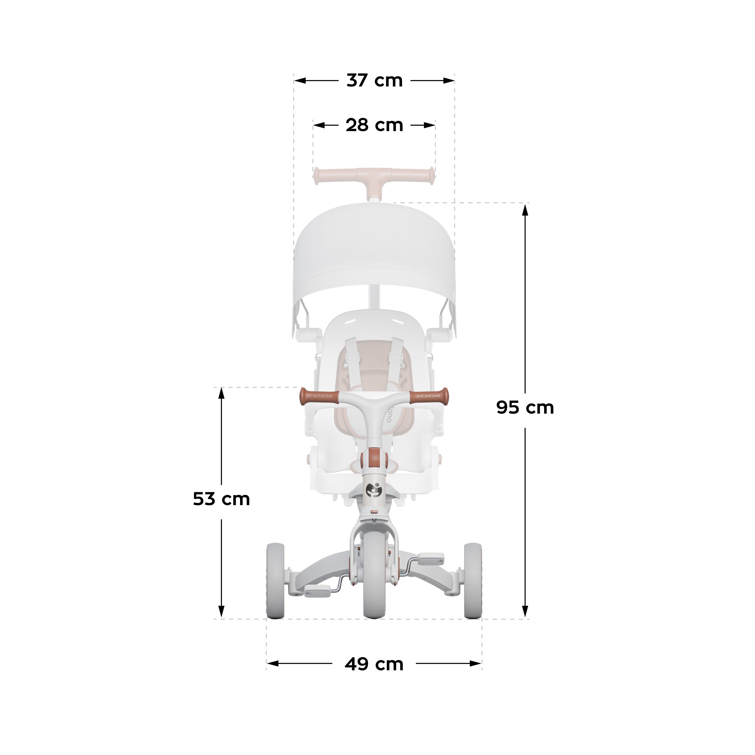 Tulano 4-in-1 Noah 35 Dreirad 