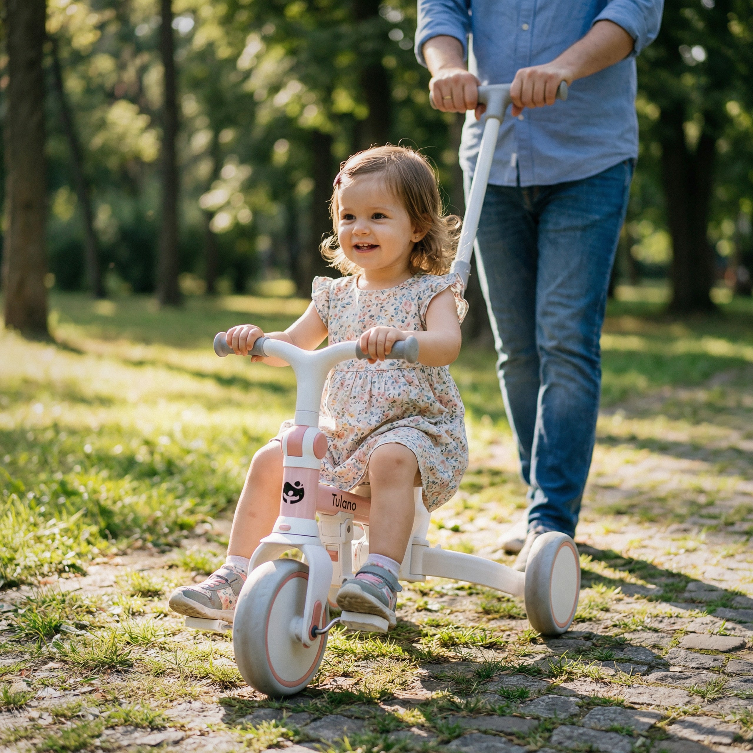 Tulano 4-in-1 Noah 35 Pinkes Dreirad