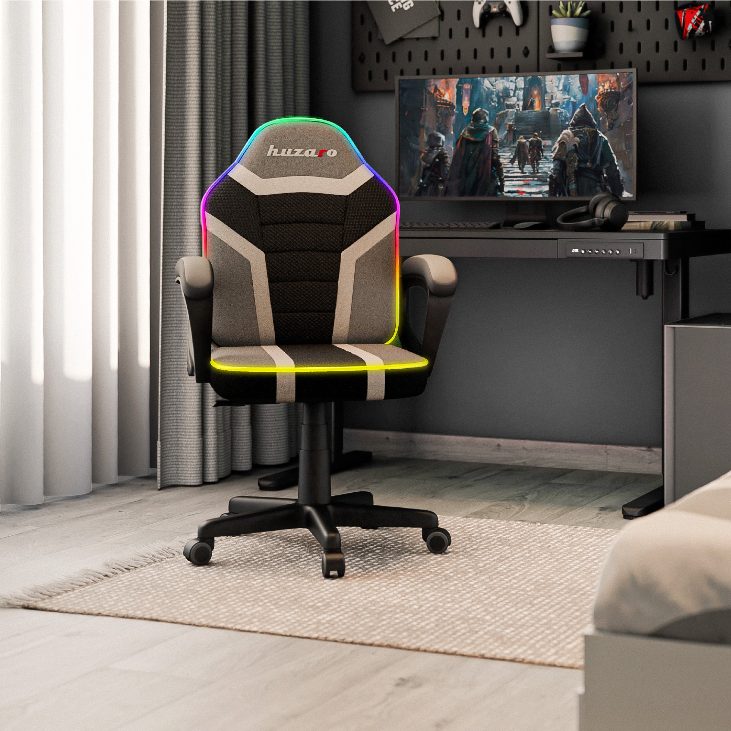 Huzaro Ranger 1.0 RGB Gaming-Stuhl für Kinder 