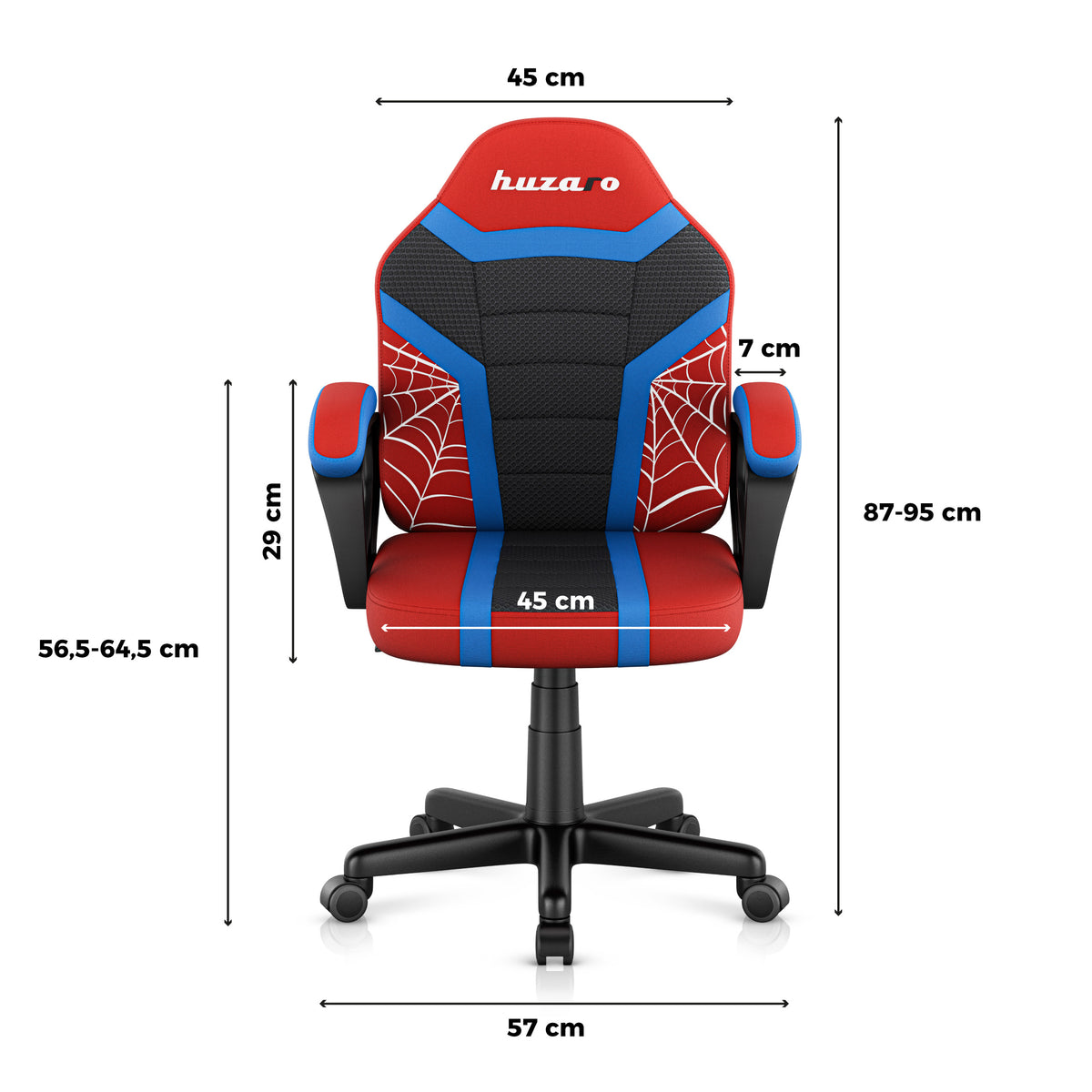 Huzaro Ranger 1.0 Spider Mesh Gaming-Stuhl für Kinder 