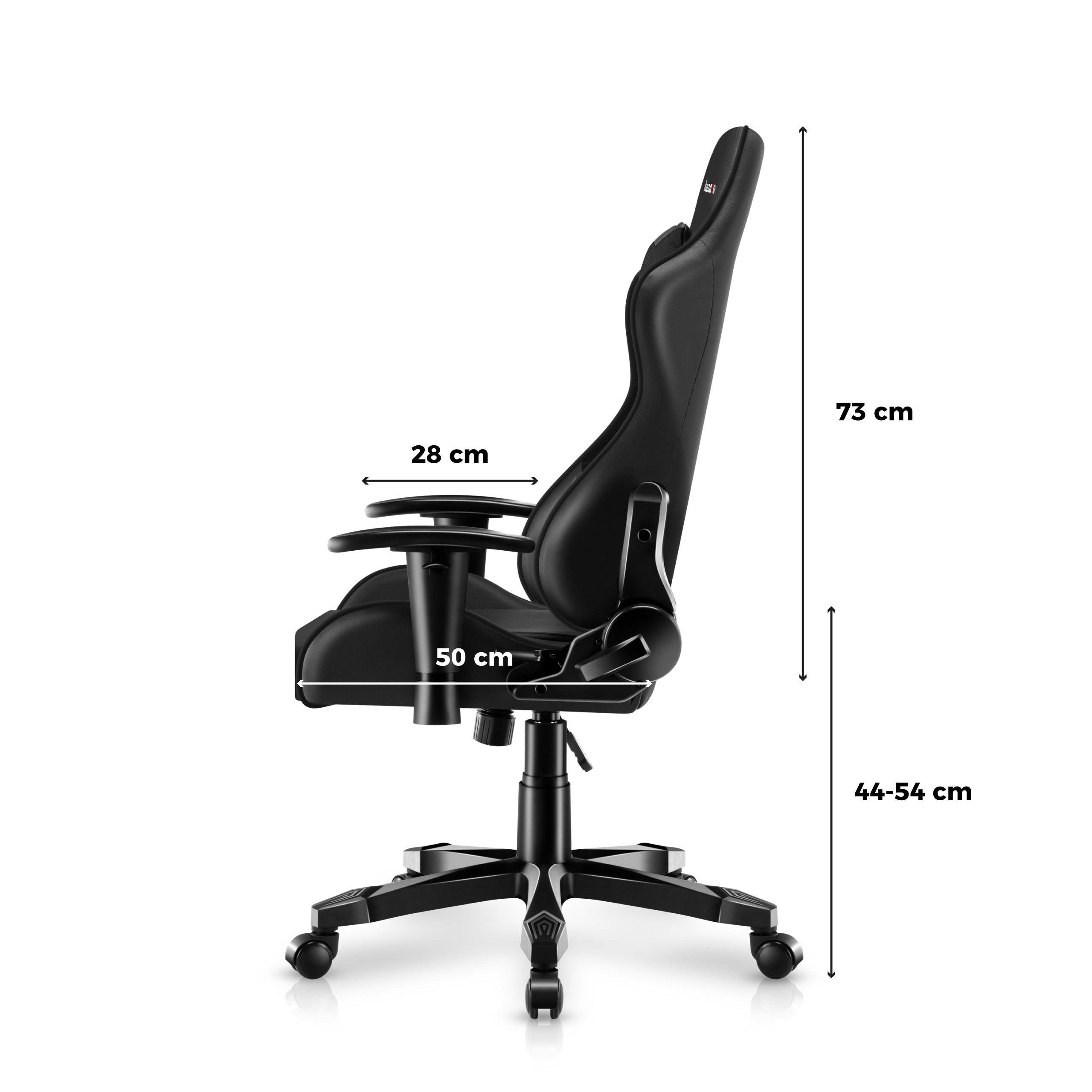 HUZARO RANGER 6.0 Schwarzer Gaming-Stuhl für Kinder 