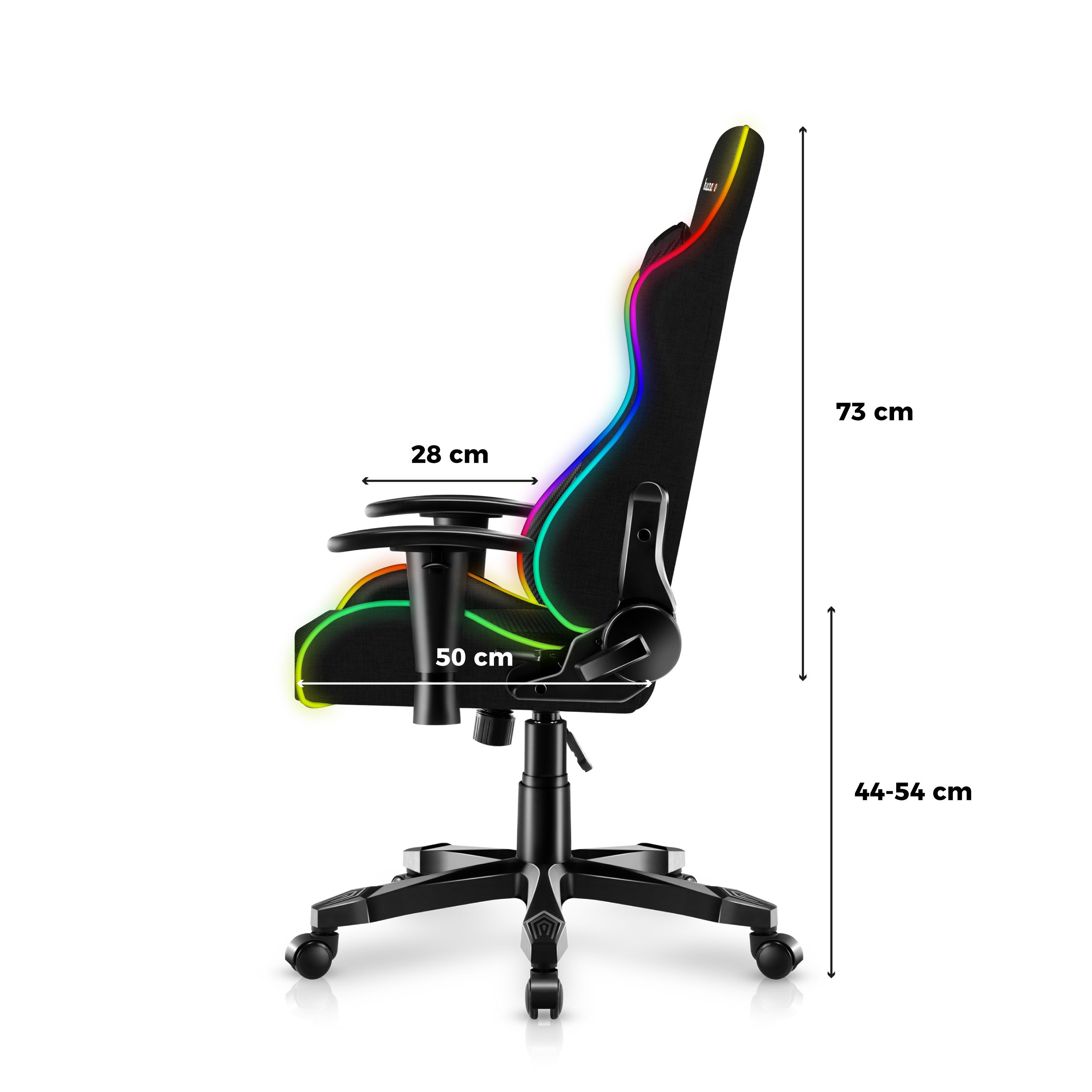 HUZARO RANGER 6.0 RGB Mesh Gaming-Stuhl für Kinder 