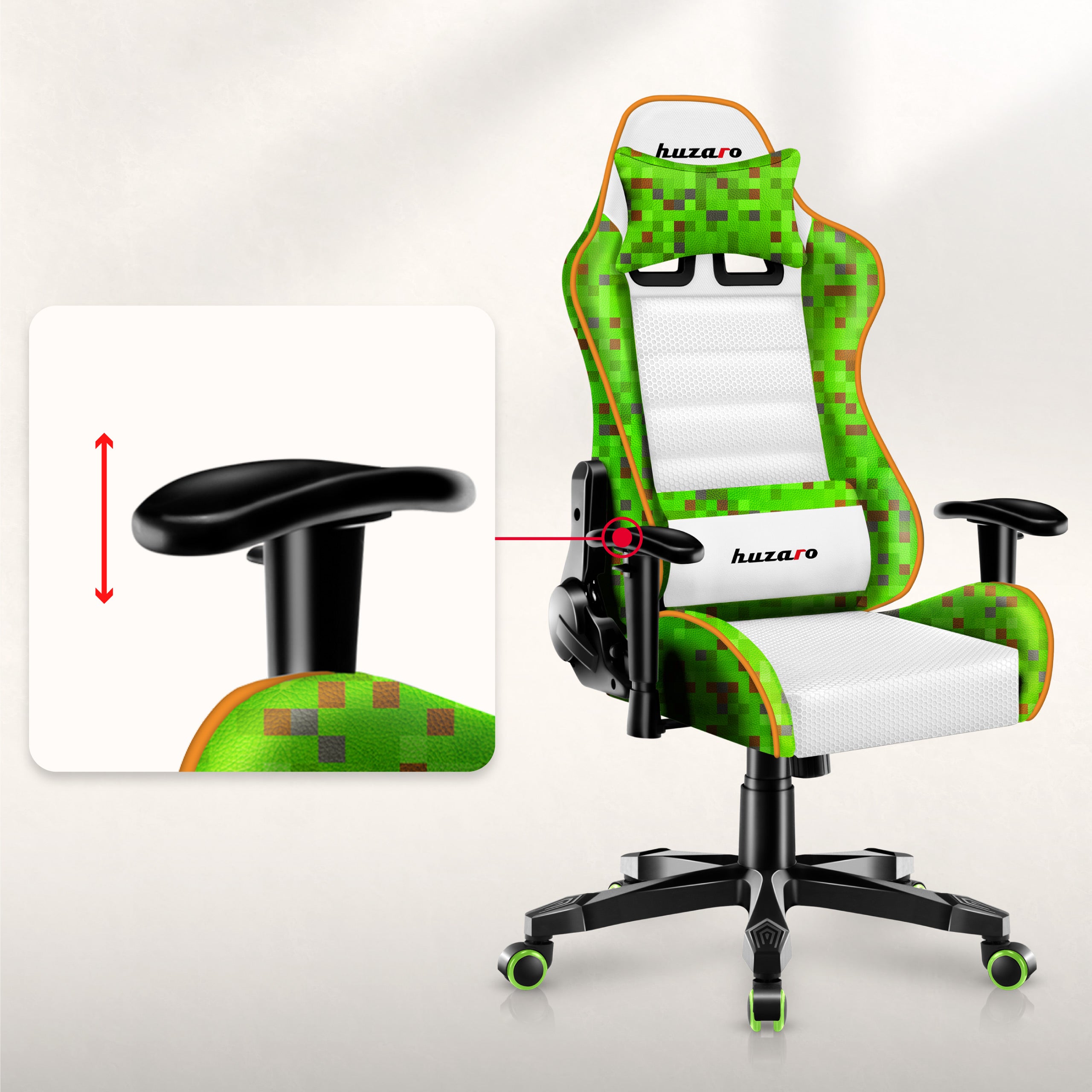 Verstellbare, rutschfeste und bequeme Armlehnen