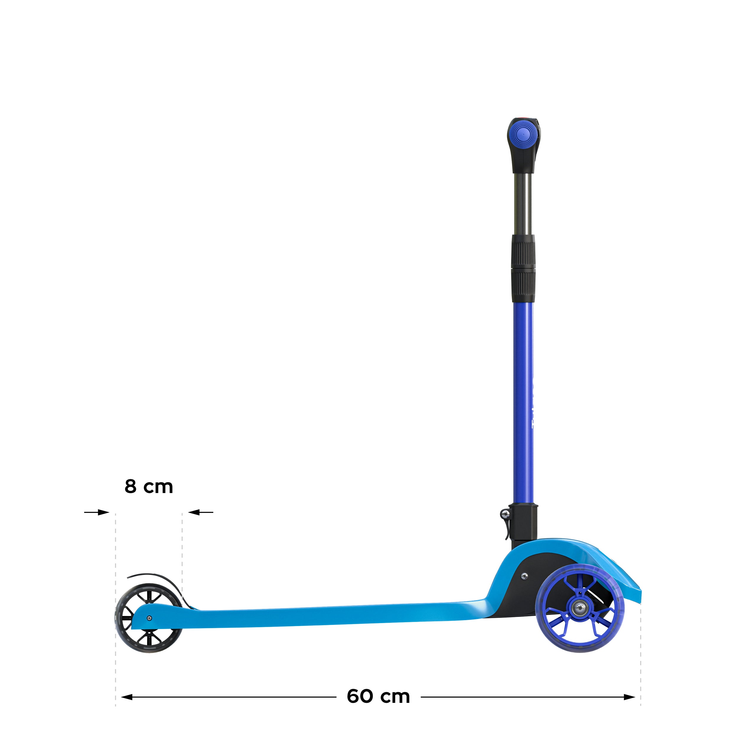 Tulano Rookie 25 Türkis LED Balance Scooter 