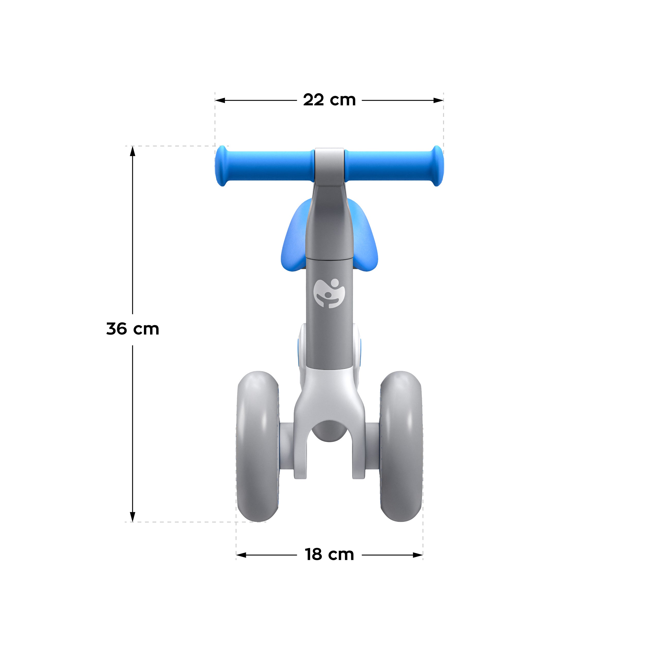 TULANO Scout 20 Blaues Laufrad 