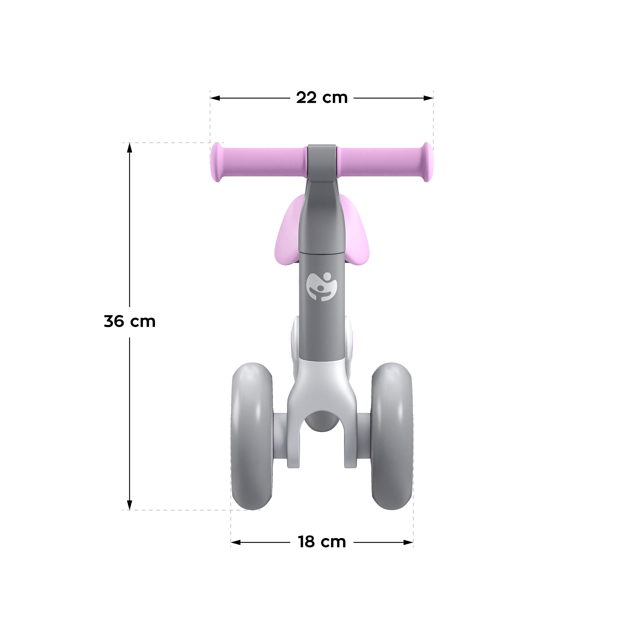 TULANO Scout 20 Pinkes Laufrad 