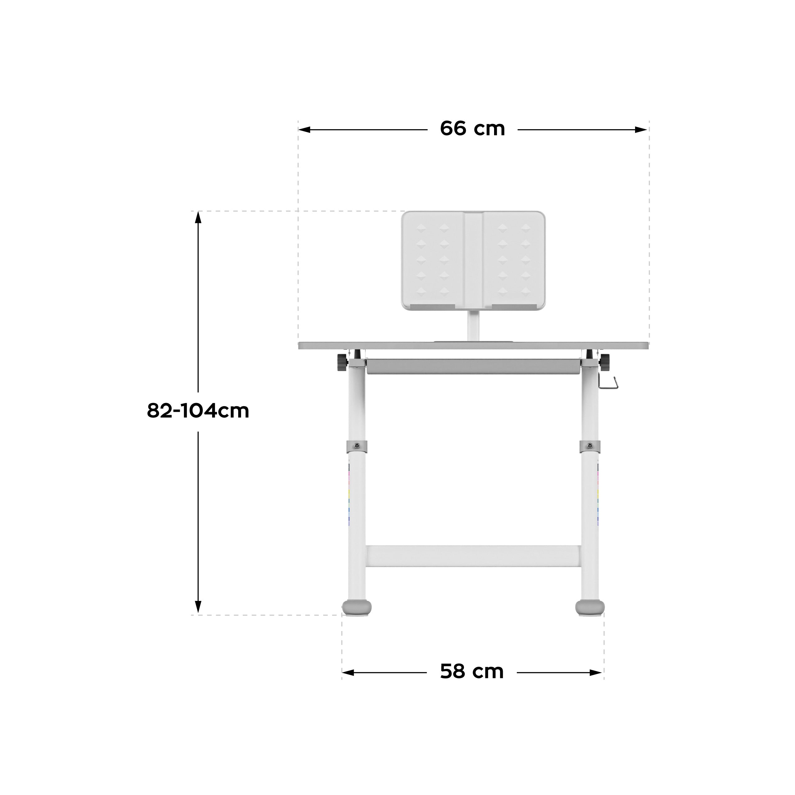 Ergonomischer Kinderschreibtisch Mark Adler Study 3.0 66 cm 