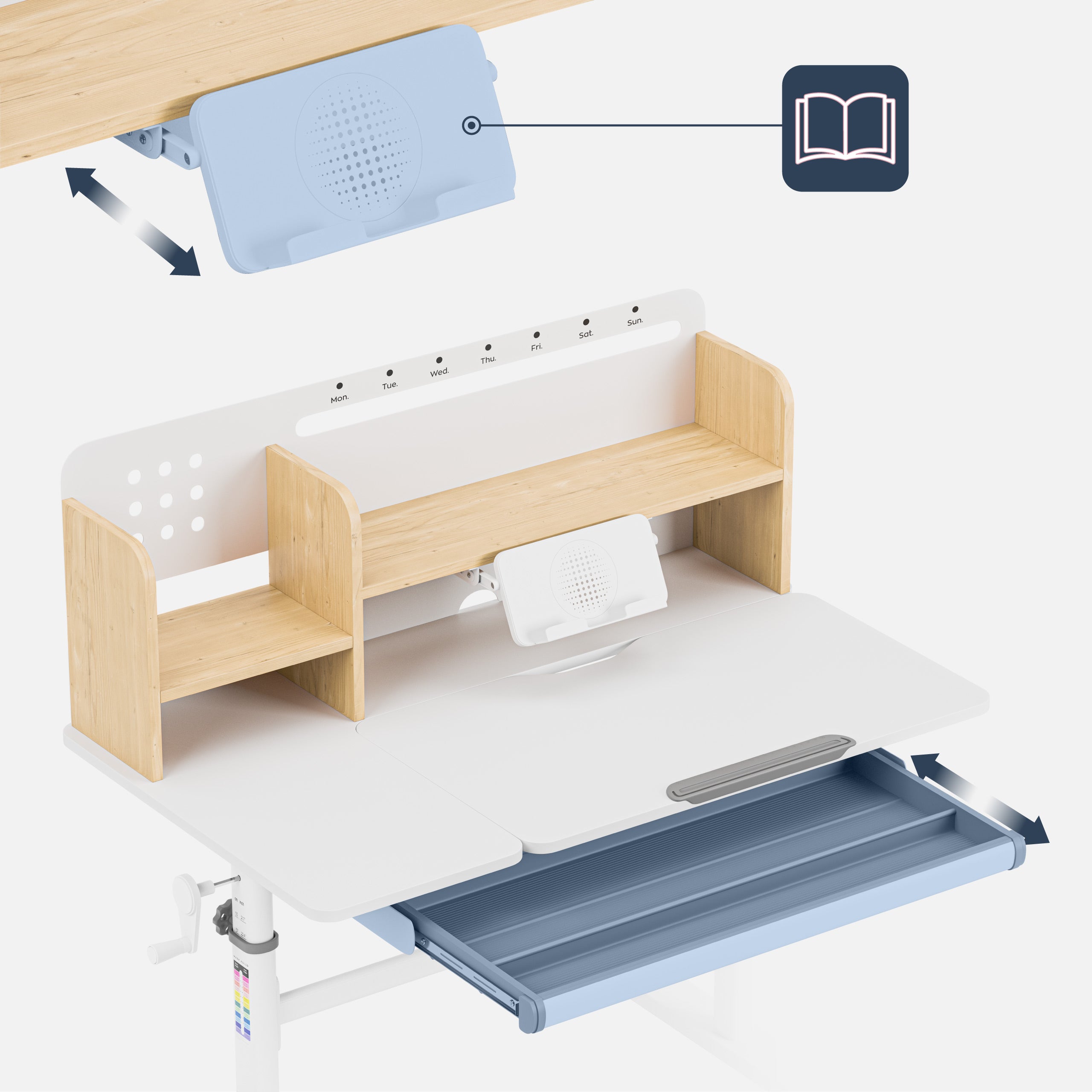 Mark Adler Study 5.7 Kinderschreibtisch aus Holz 100 cm