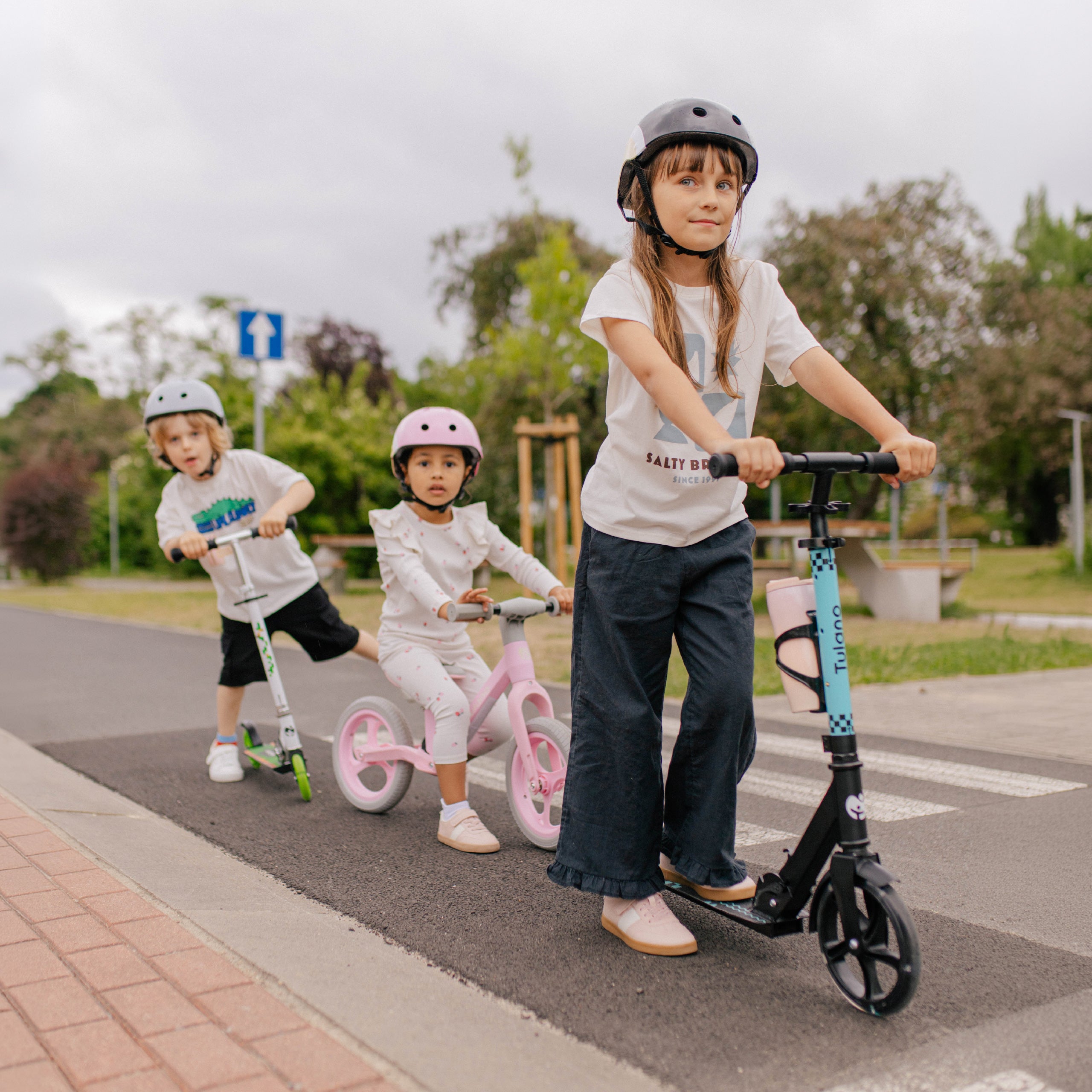 Kinderroller Tulano Zigzag 45 Blue