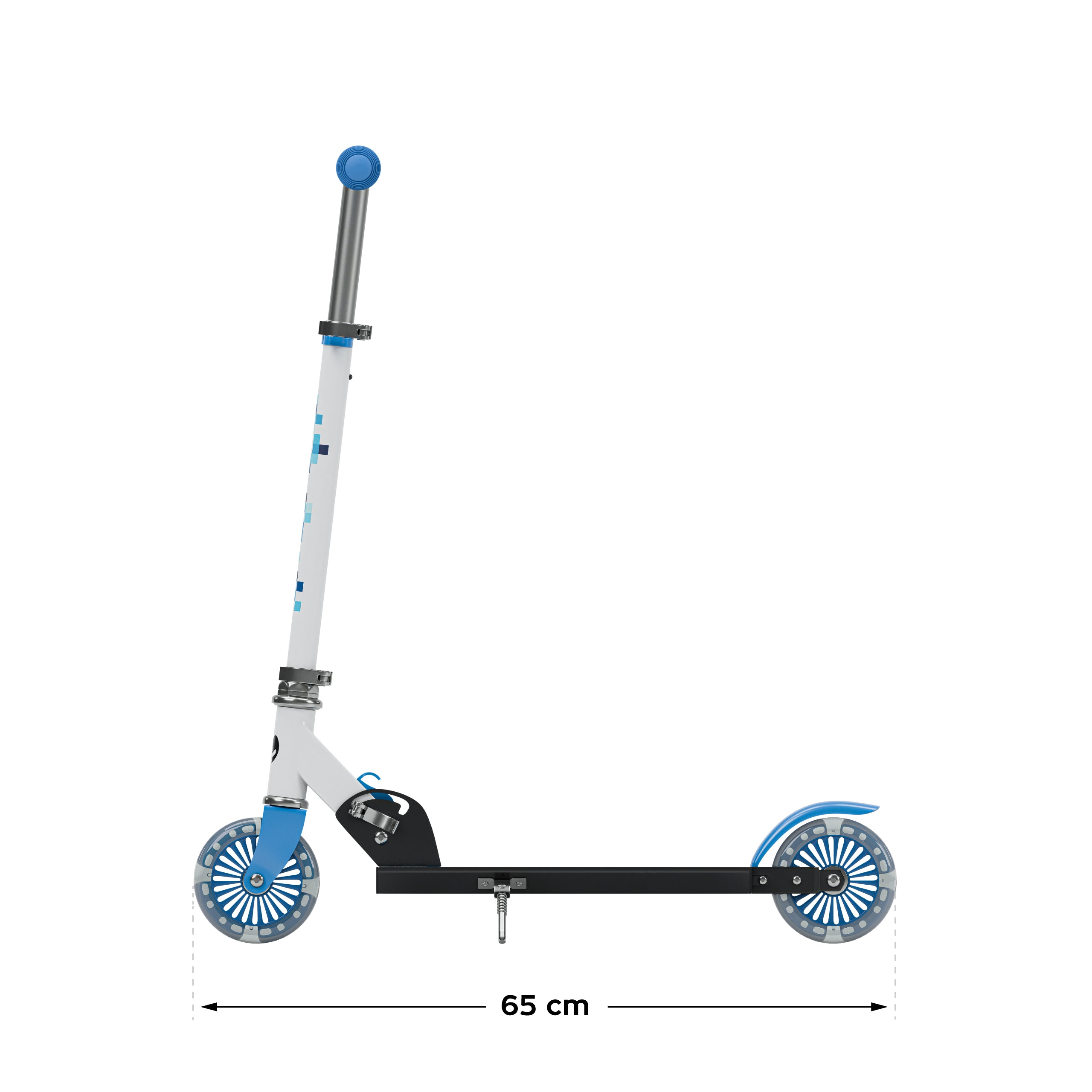 Tulano Zigzag 35 Blauer Kinderroller 