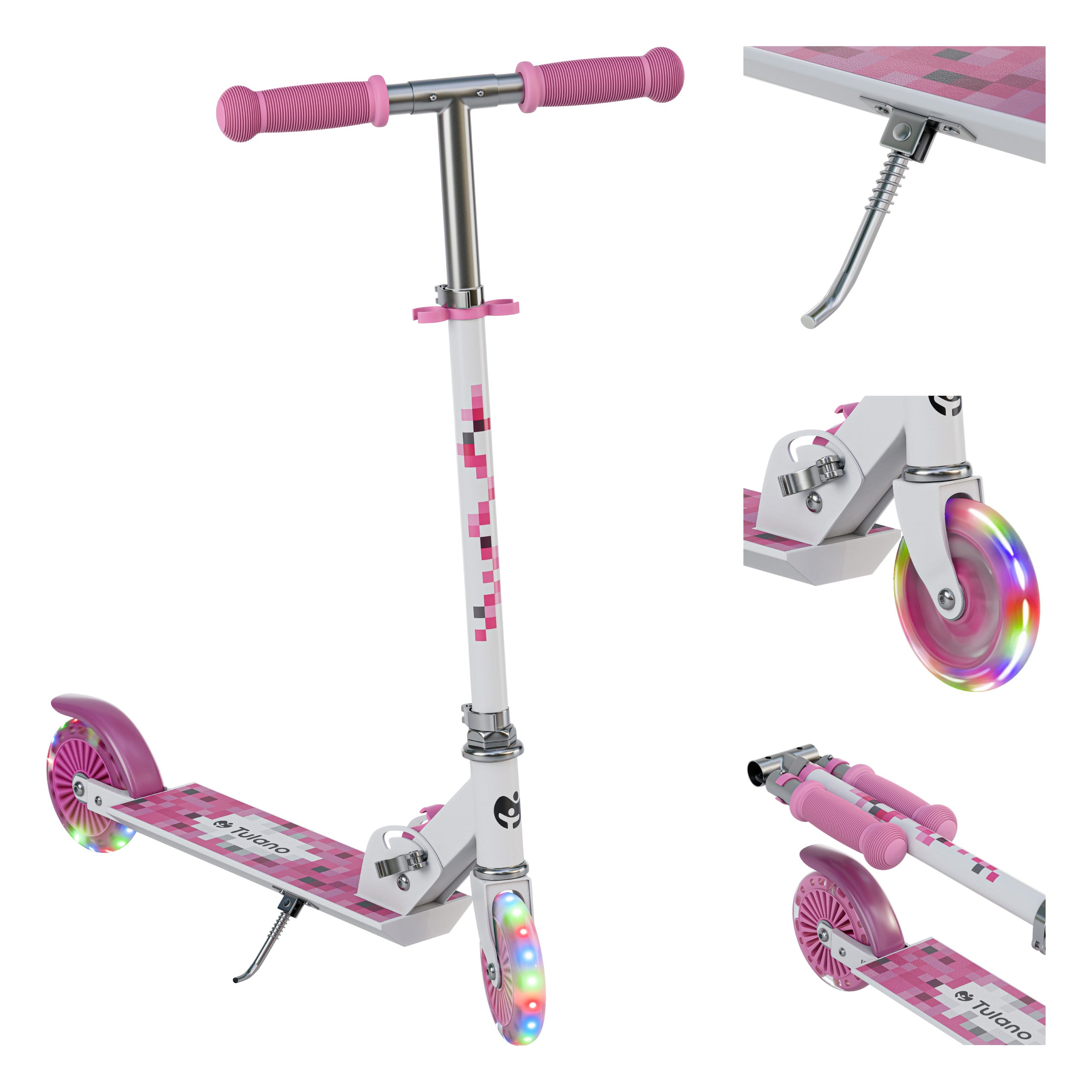 Tulano Zigzag 35 Pink Kinderroller 