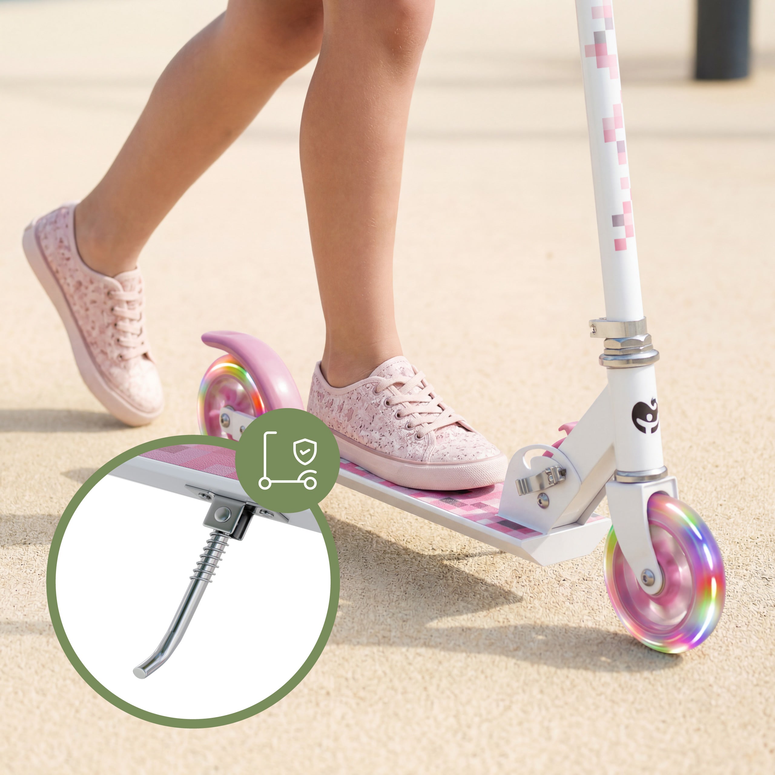 Tulano Zigzag 35 Pink Kinderroller 