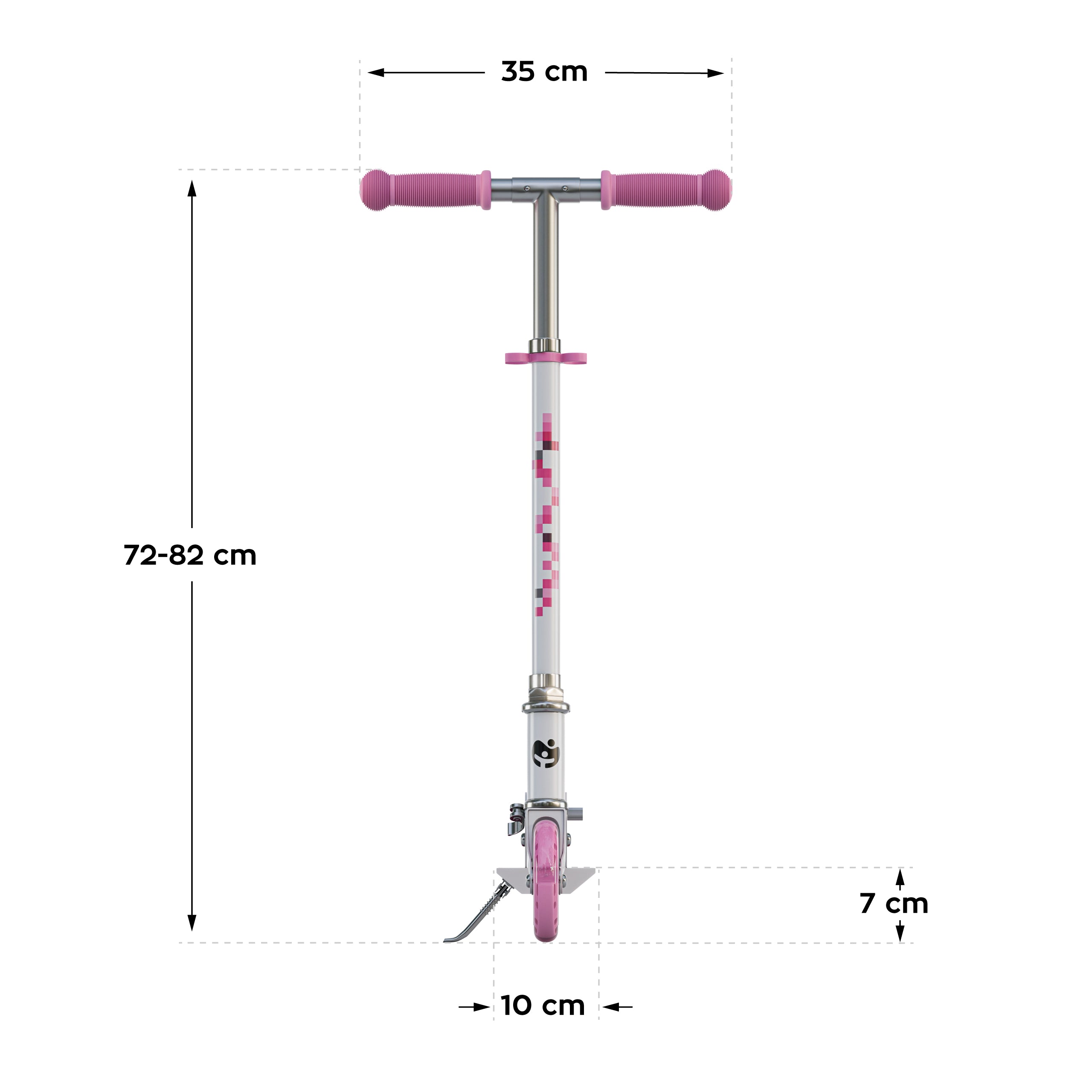 Tulano Zigzag 35 Pink Kinderroller 