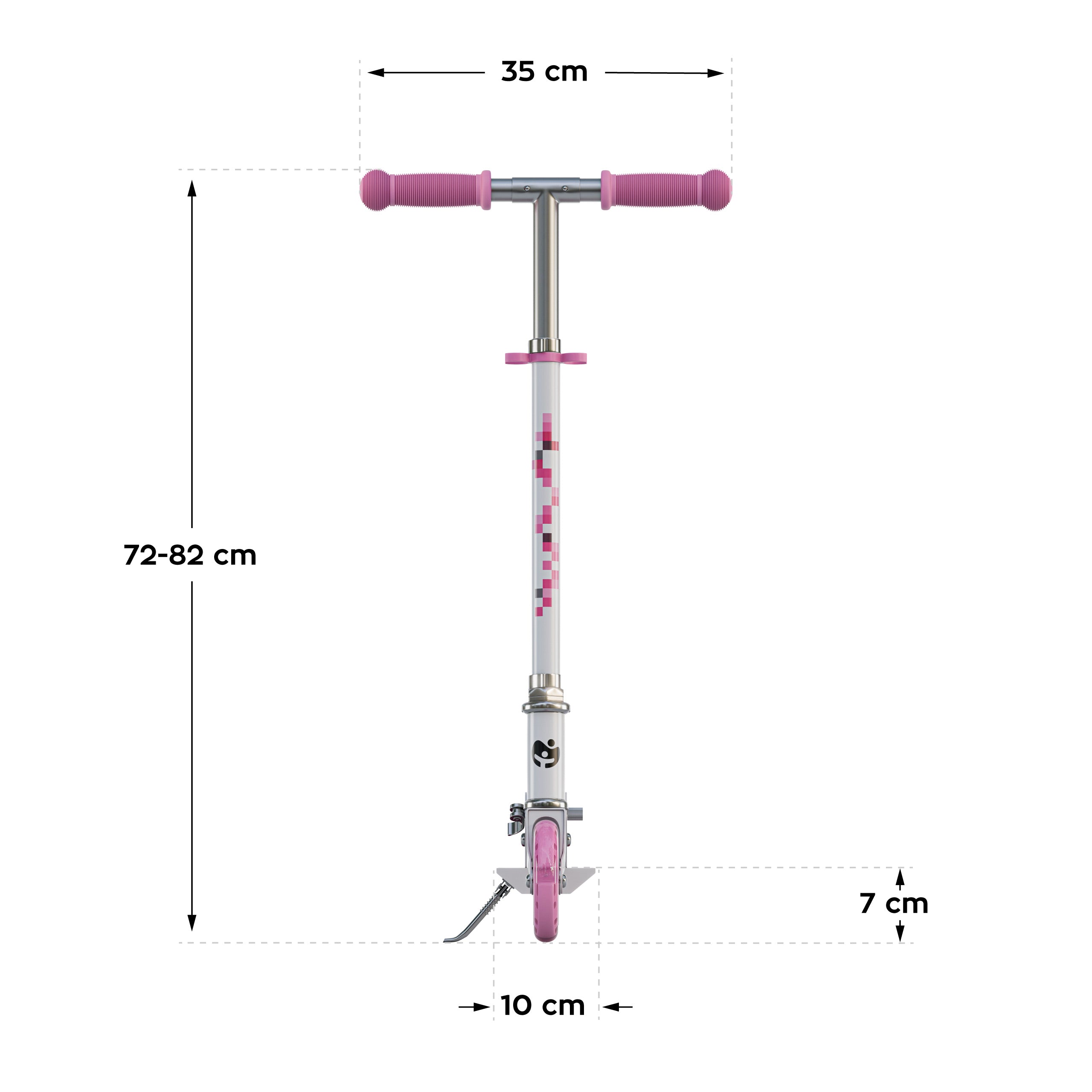 Tulano Zigzag 35 Pink Kinderroller 