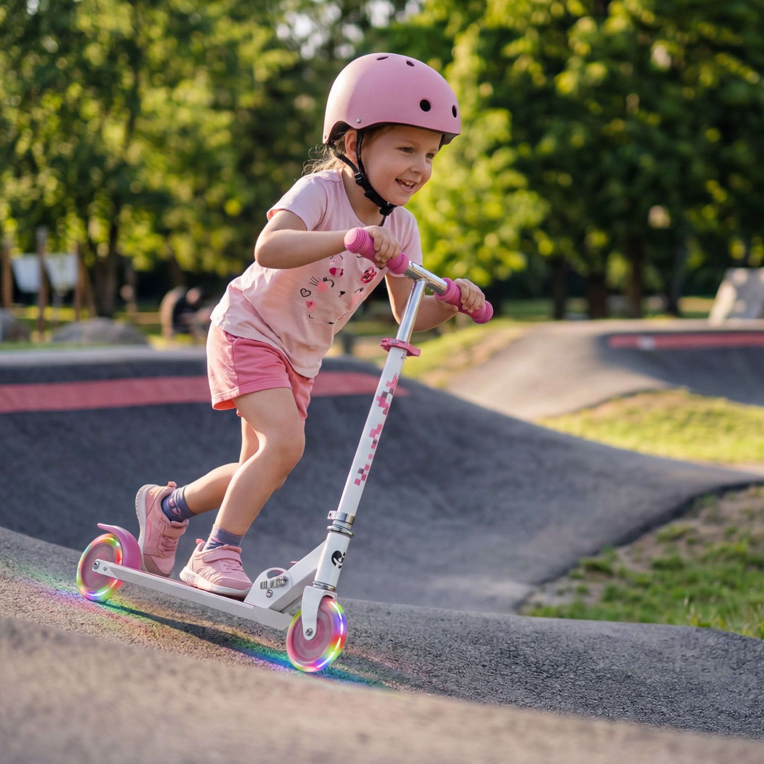 Tulano Zigzag 35 Pink Kinderroller 