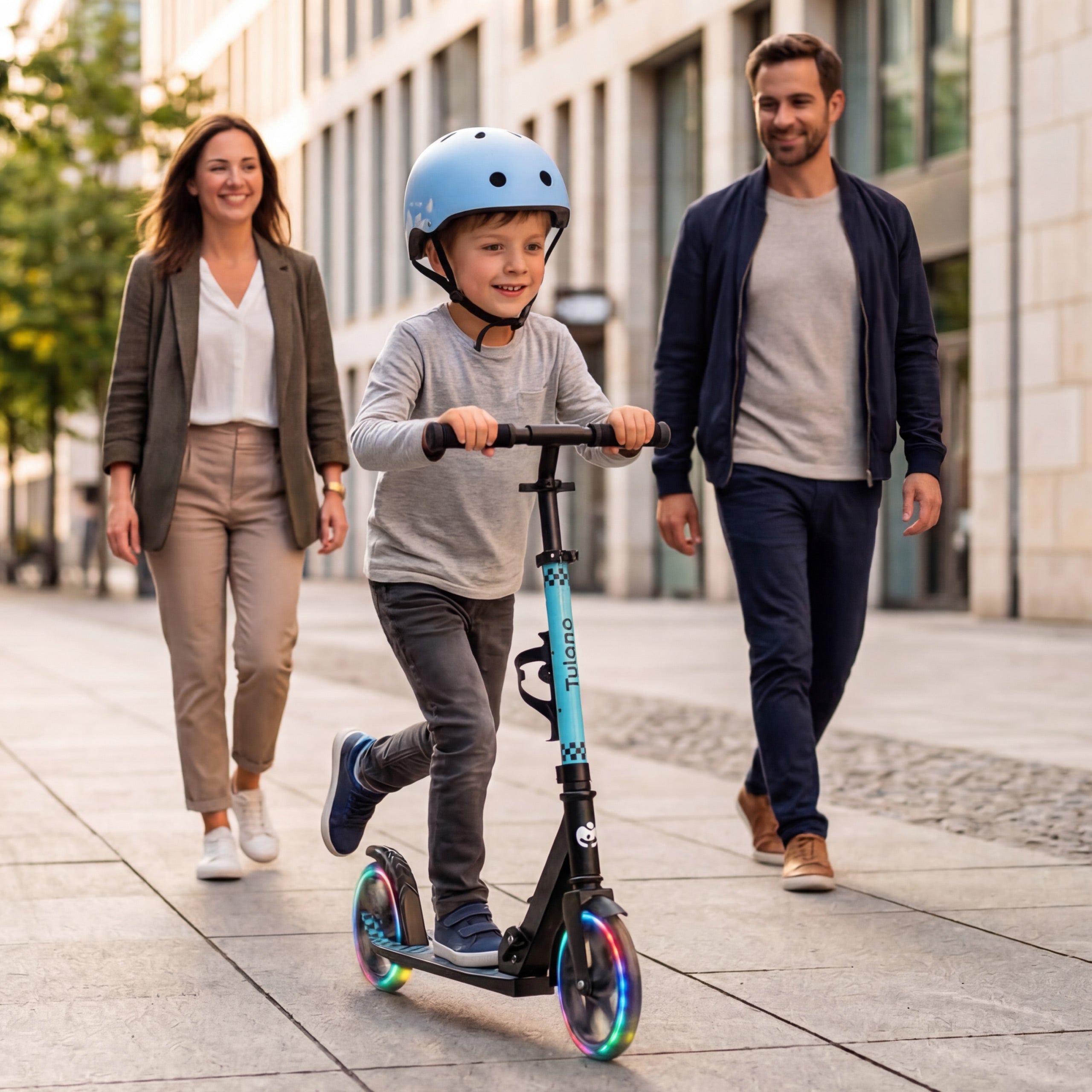 Kinderroller Tulano Zigzag 45 Blue