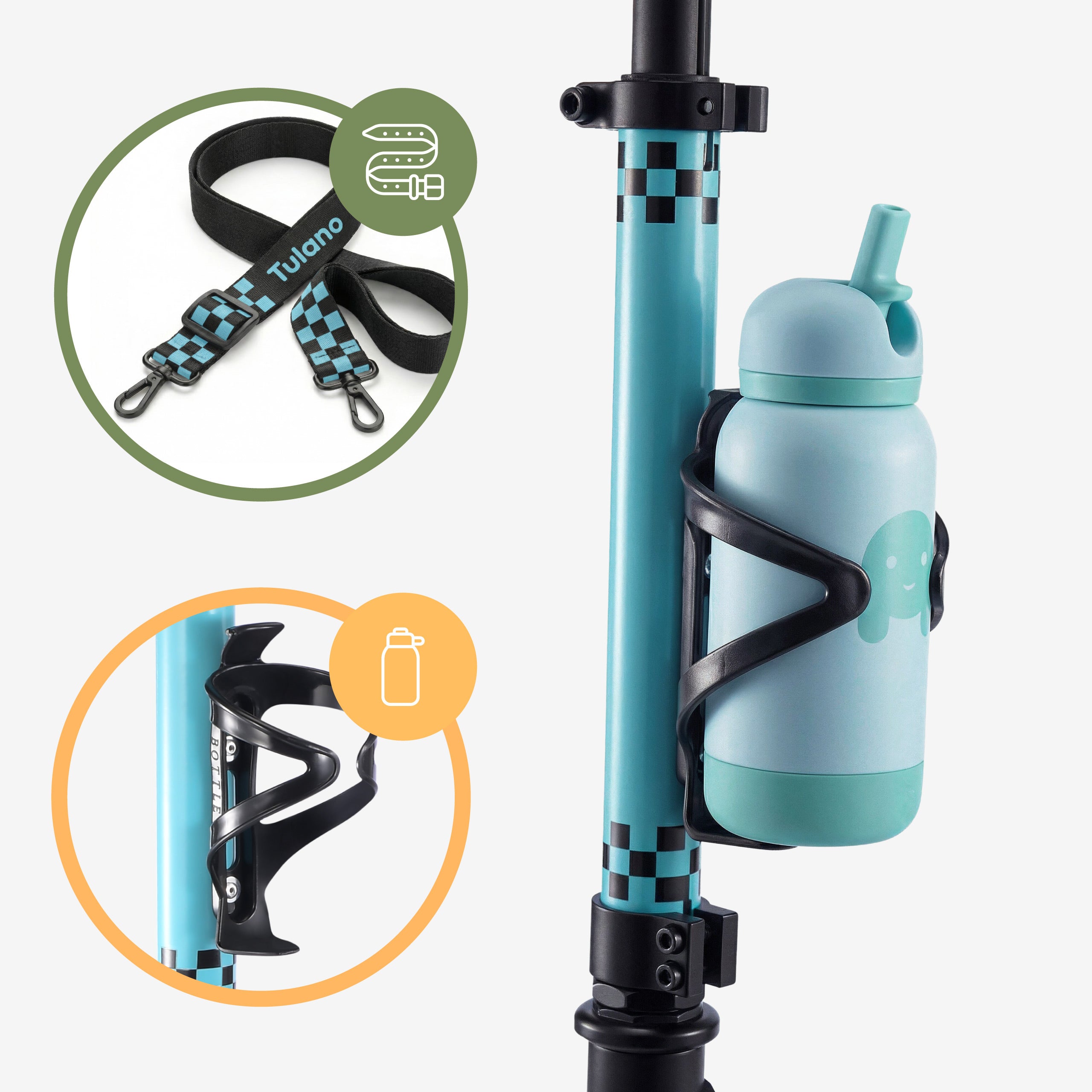 Kinderroller Tulano Zigzag 45 Blue