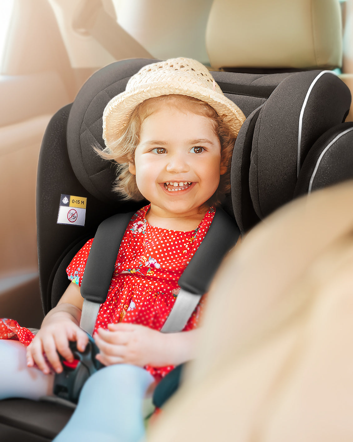 Tulano Zooma 25 Schwarz 76-150cm I-Size Autositz 