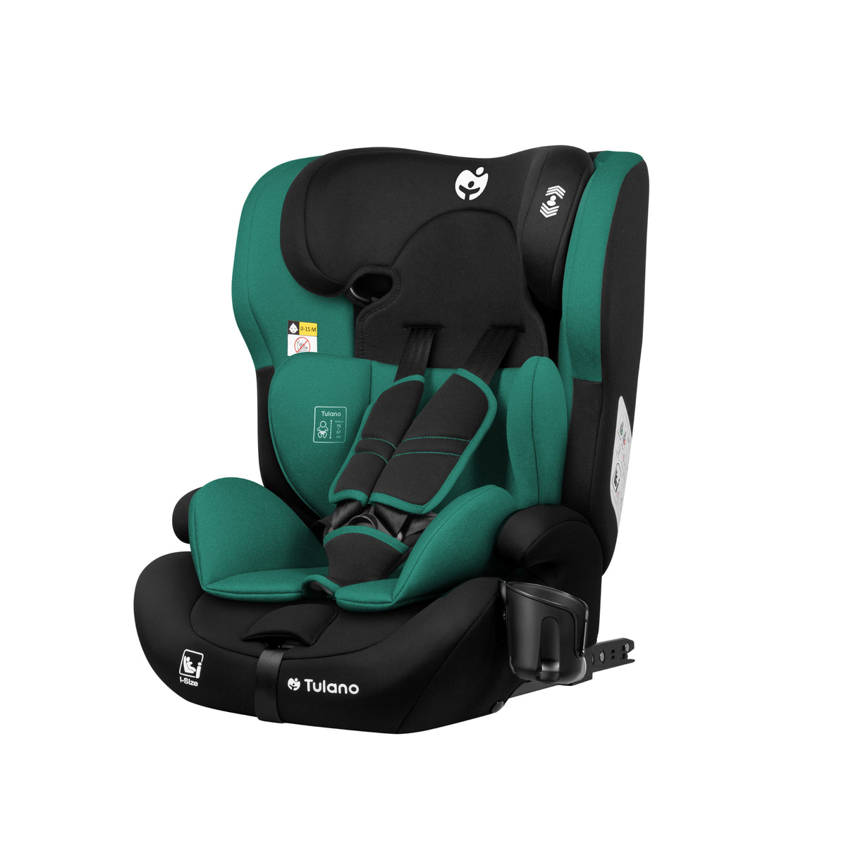 Kindersitz Tulano 76-150 cm Zooma 45 Green I-Size