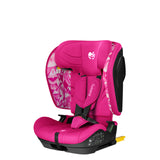 Fotelik samochodowy Tulano 76-105 cm Zooma 55 Crazy Pink