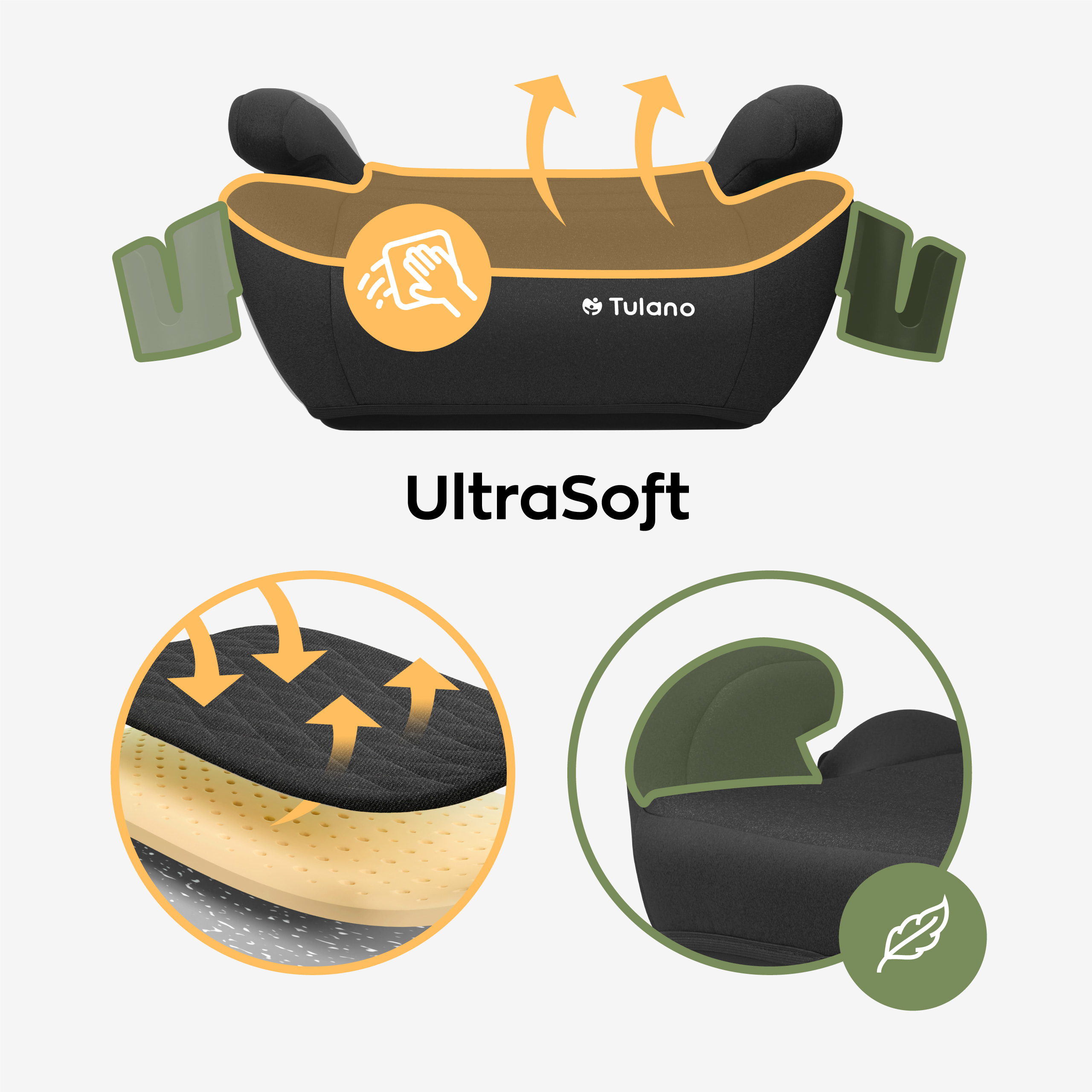 Cabby 35 miękkie podłokietniki