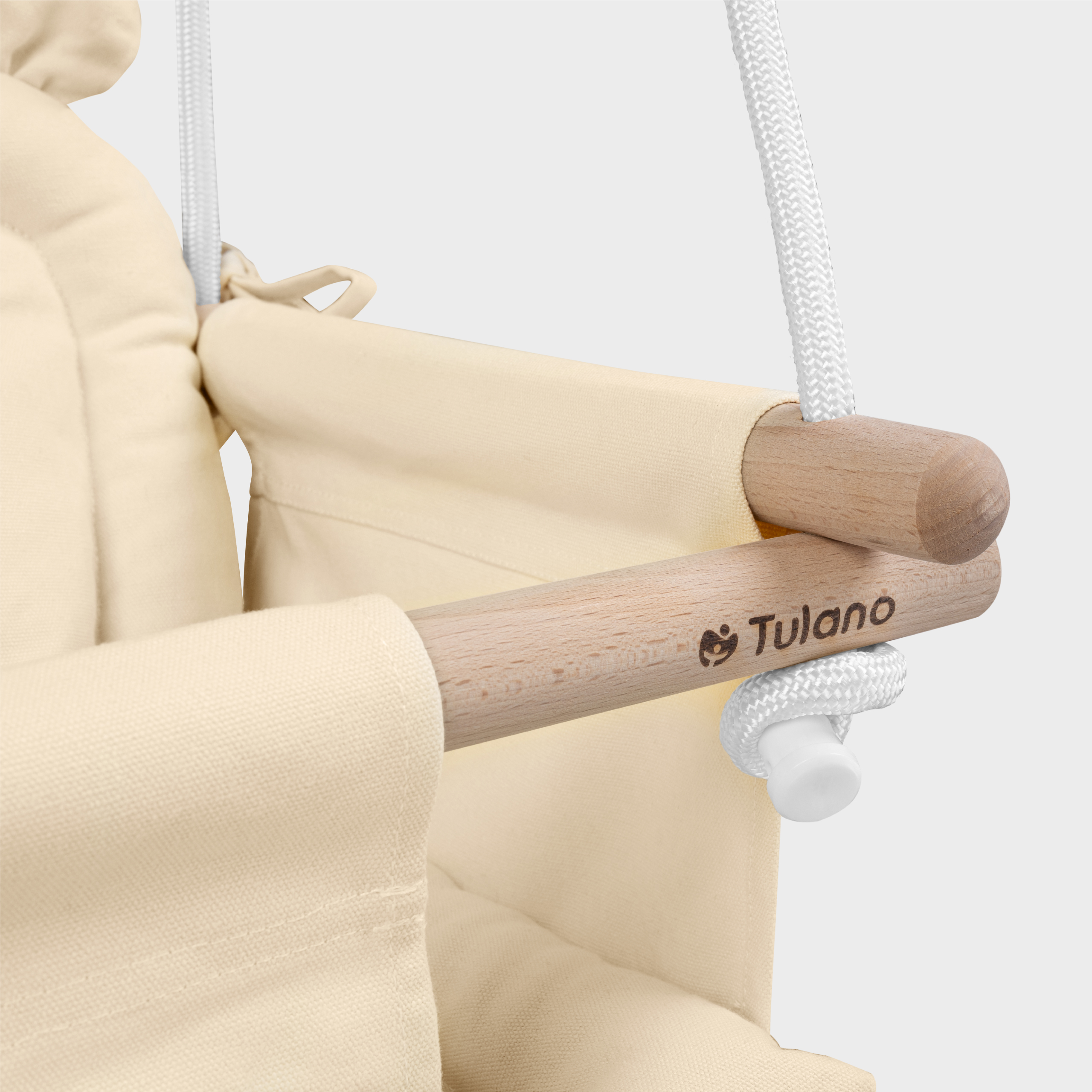 Naturalne materiały w huśtawce Hop 30