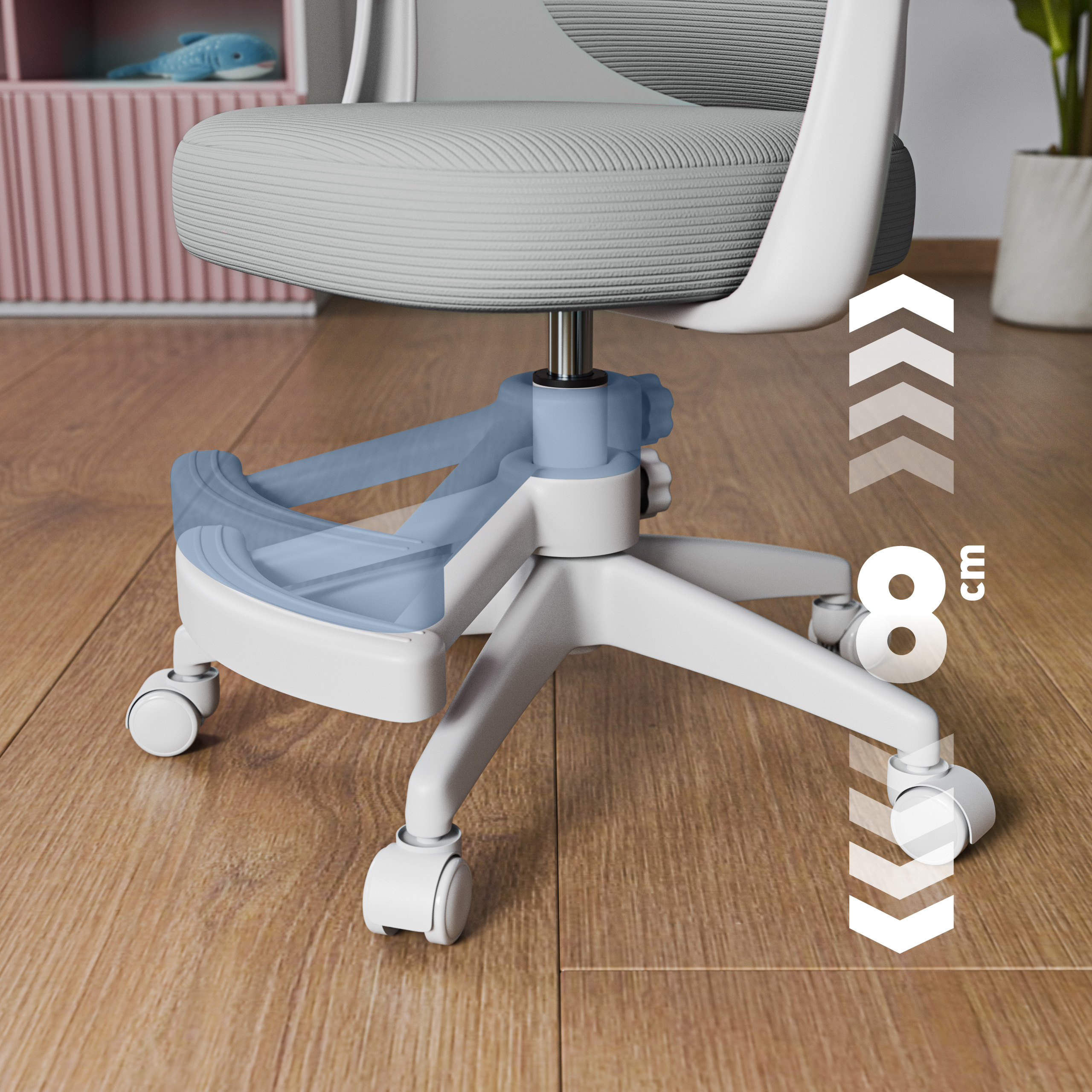 Podnóżek w fotelu Junior 4.5