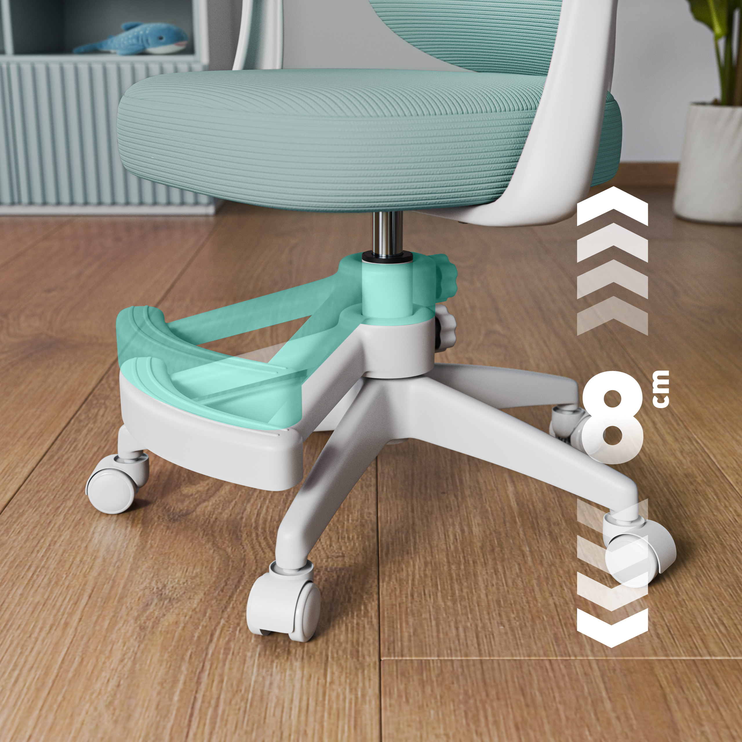 Podnóżek w fotelu Junior 4.5