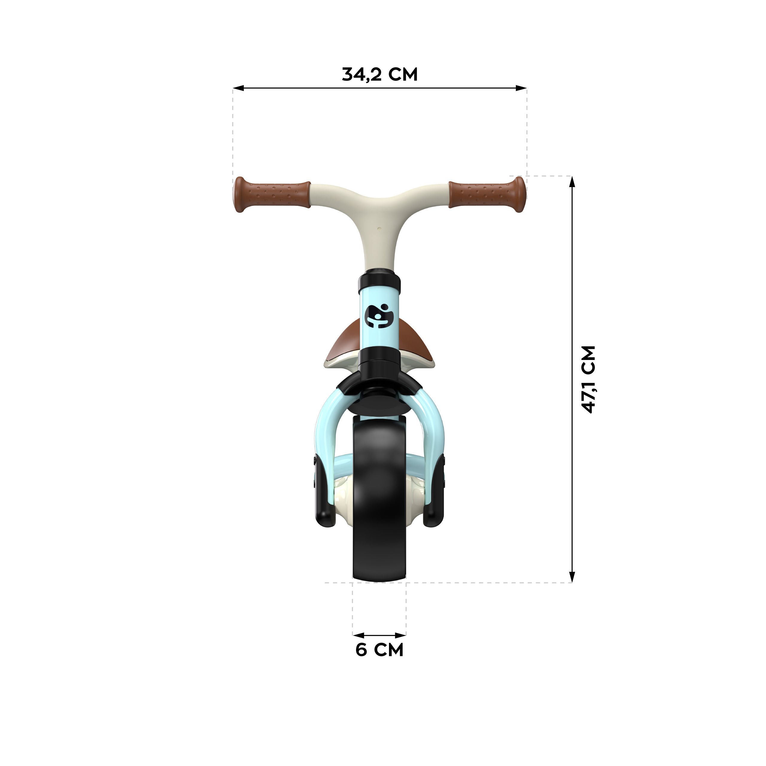 Wymiary rowerka Scout 15